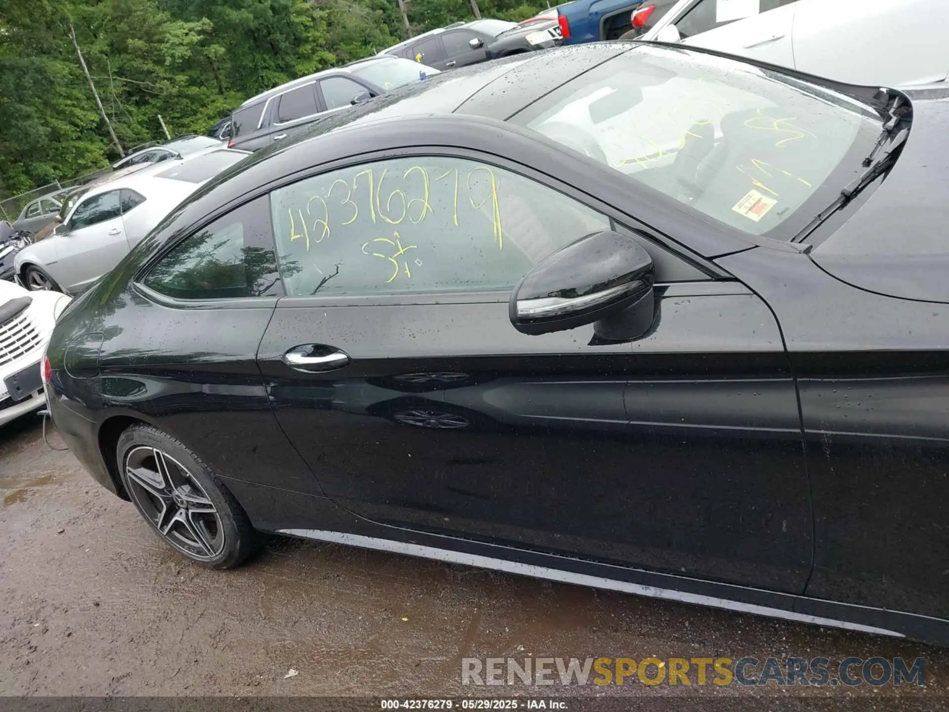 14 fotografías del automóvil dañado W1KWJ8EB5MG092130 MERCEDES-BENZ C 300 2021