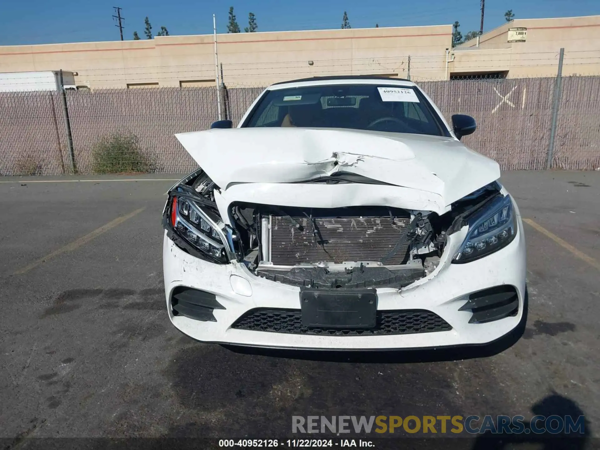 12 fotografías del automóvil dañado W1KWK8DB4MG089282 MERCEDES-BENZ C 300 2021