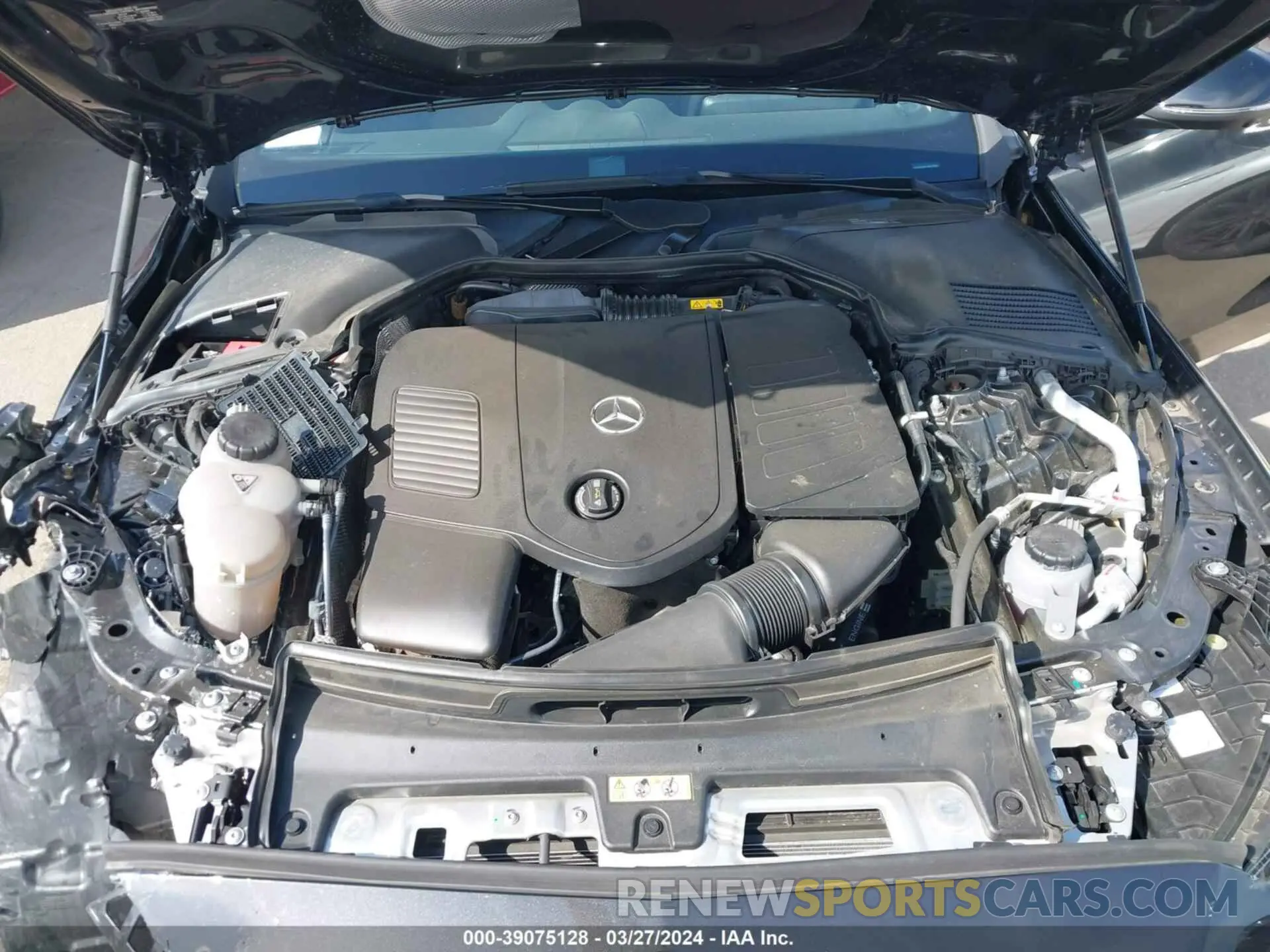 10 fotografías del automóvil dañado W1KAF4GB1NR037844 MERCEDES-BENZ C 300 2022