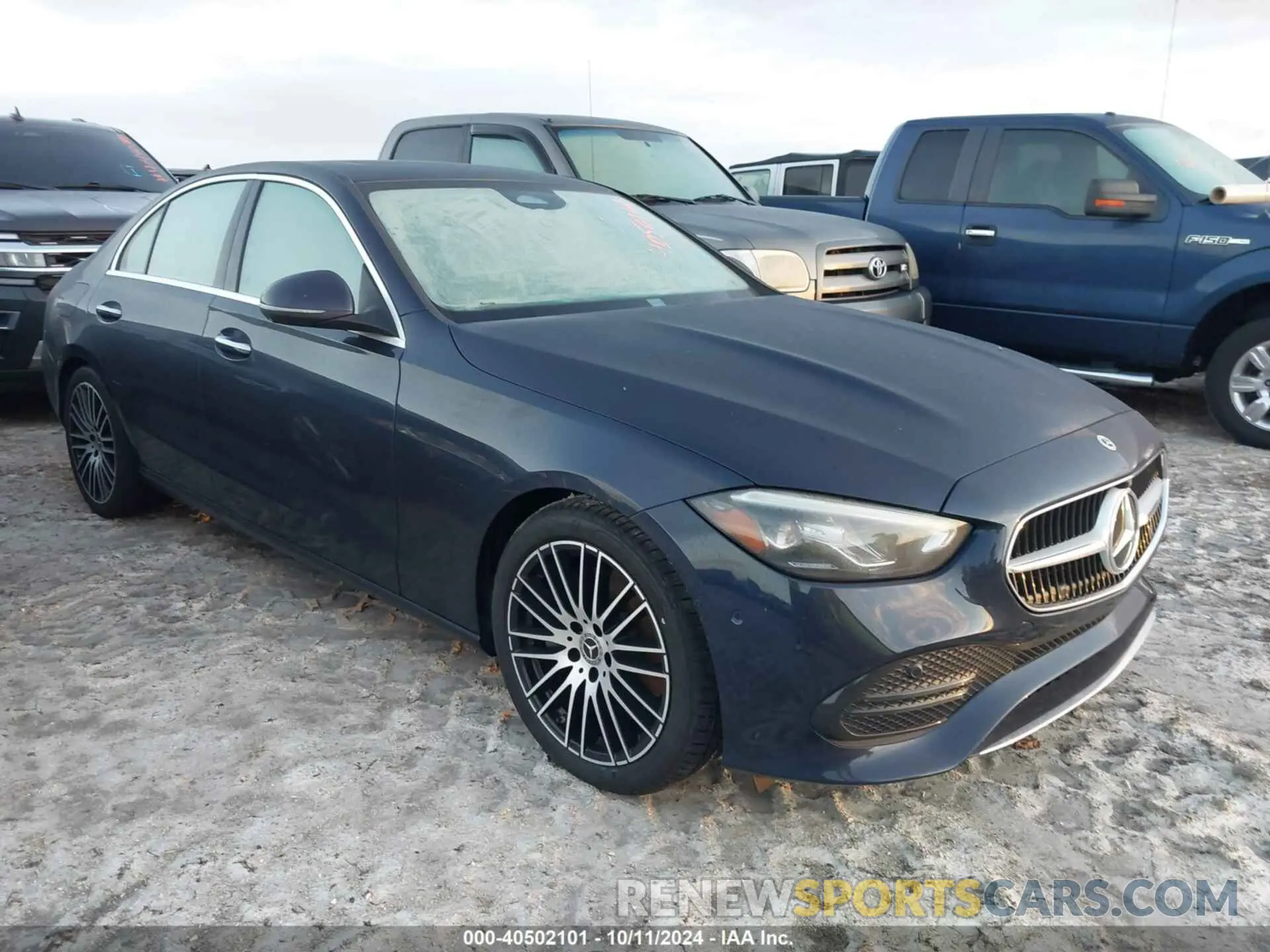 1 fotografías del automóvil dañado W1KAF4GB2NR014301 MERCEDES-BENZ C 300 2022