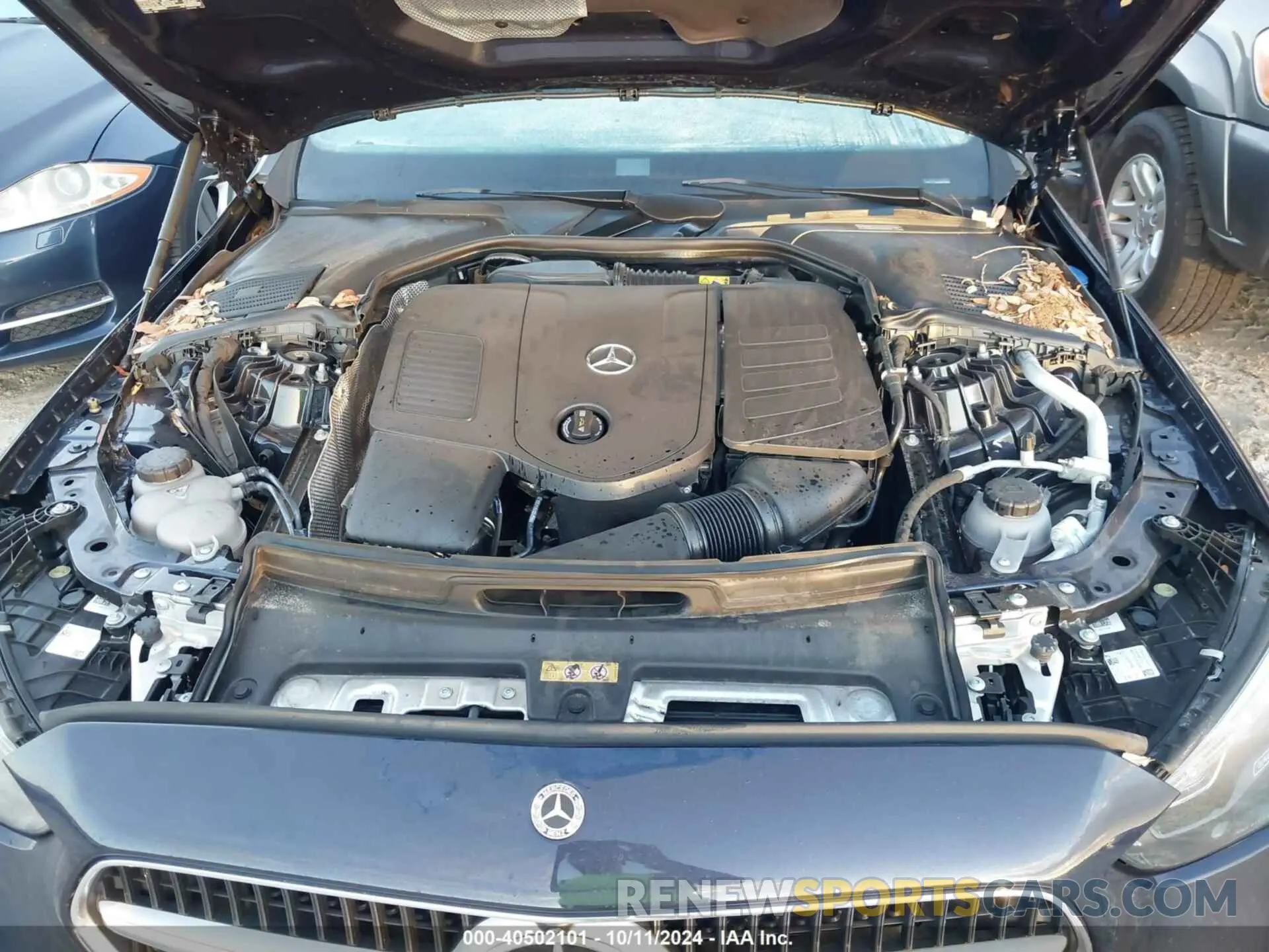 10 fotografías del automóvil dañado W1KAF4GB2NR014301 MERCEDES-BENZ C 300 2022