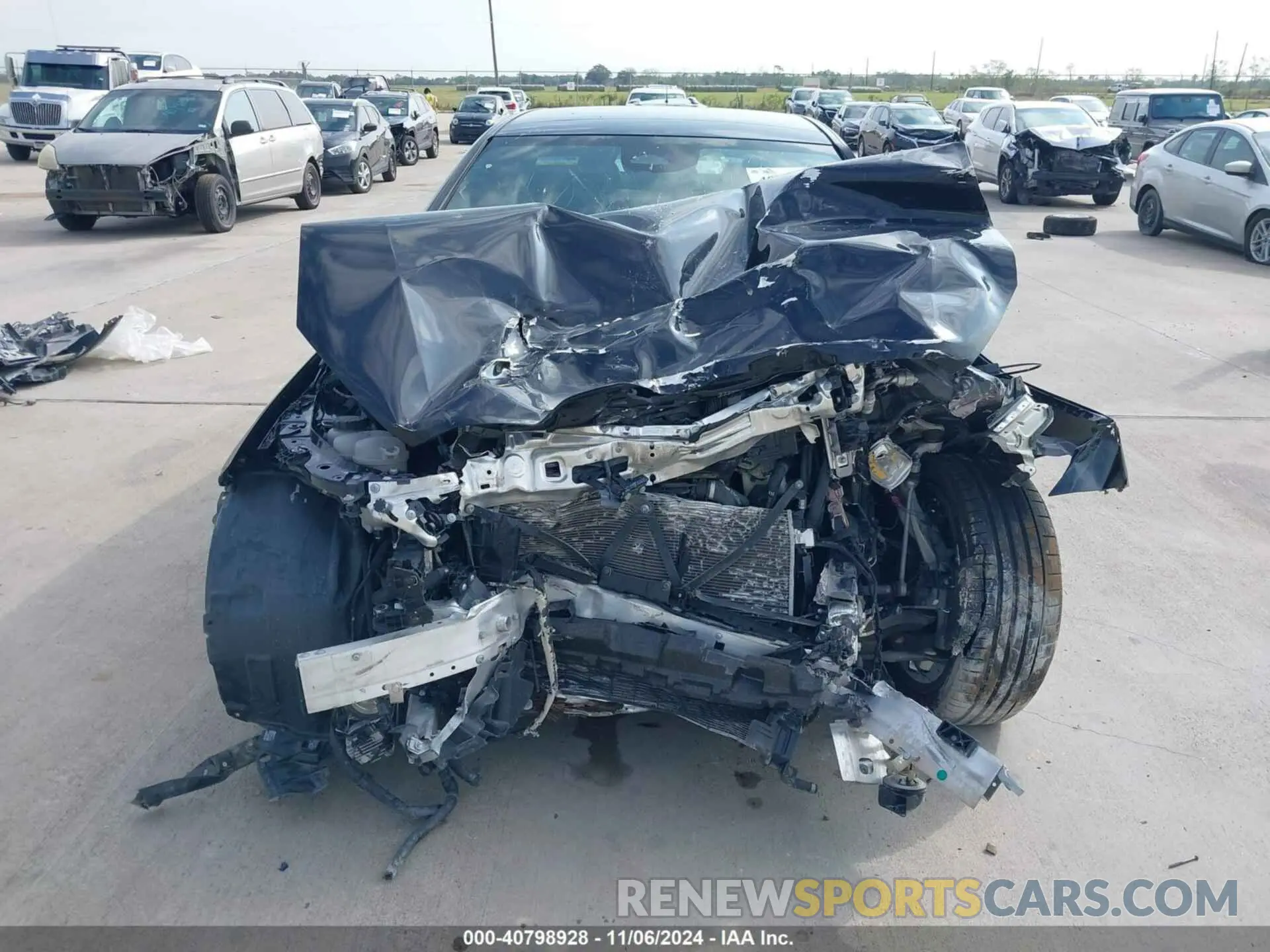6 fotografías del automóvil dañado W1KAF4GB4NR019466 MERCEDES-BENZ C 300 2022