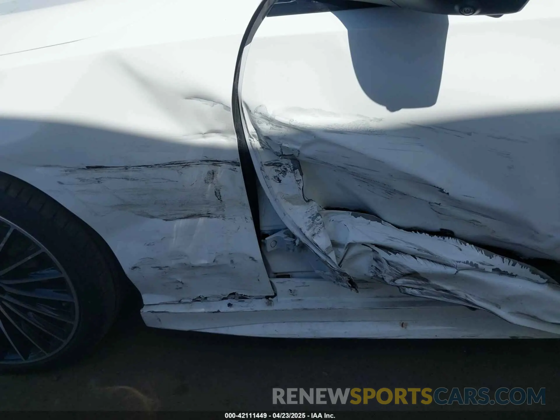 6 fotografías del automóvil dañado W1KAF4GB4NR056209 MERCEDES-BENZ C 300 2022