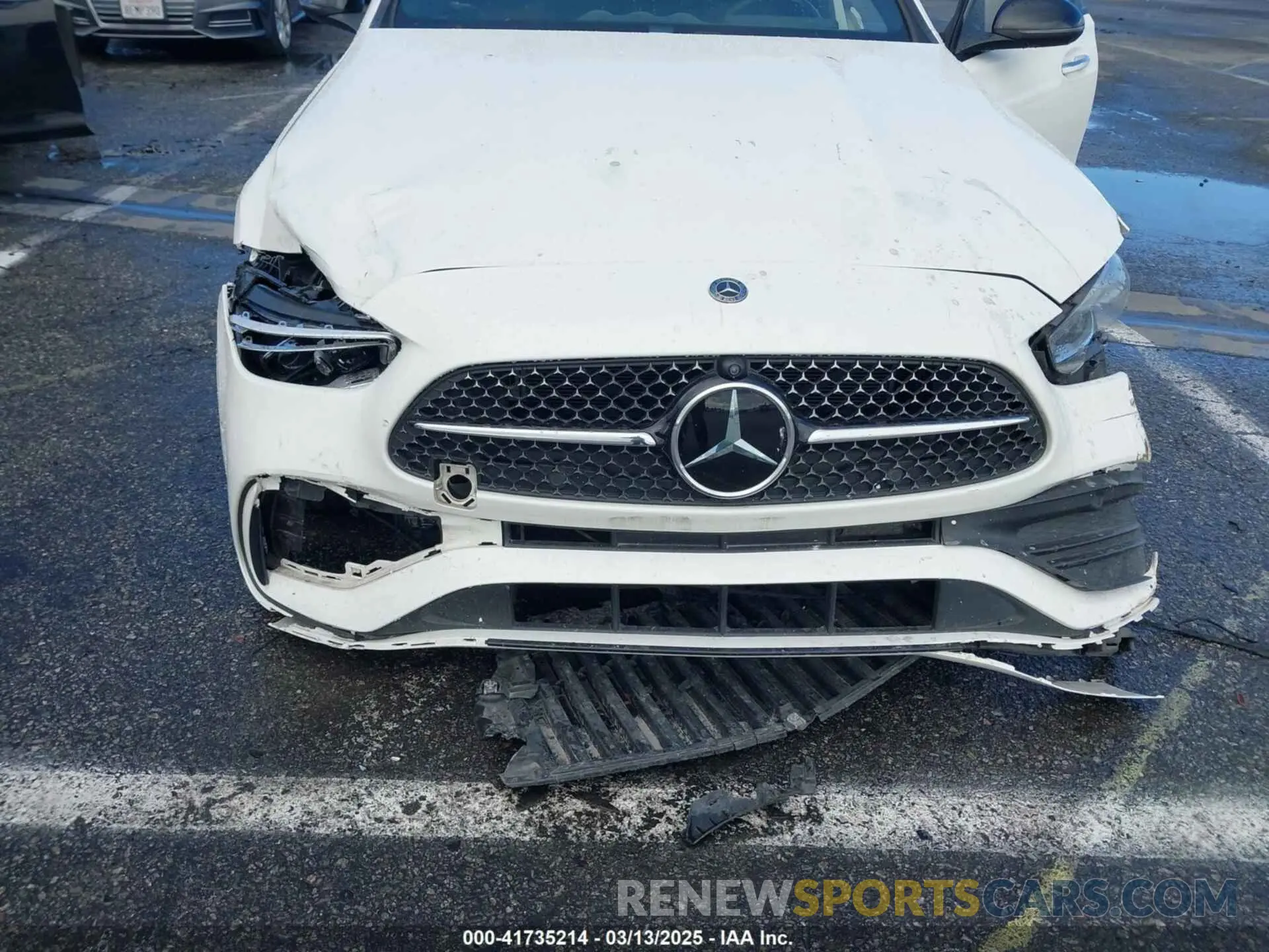 6 fotografías del automóvil dañado W1KAF4GB6NR018013 MERCEDES-BENZ C 300 2022