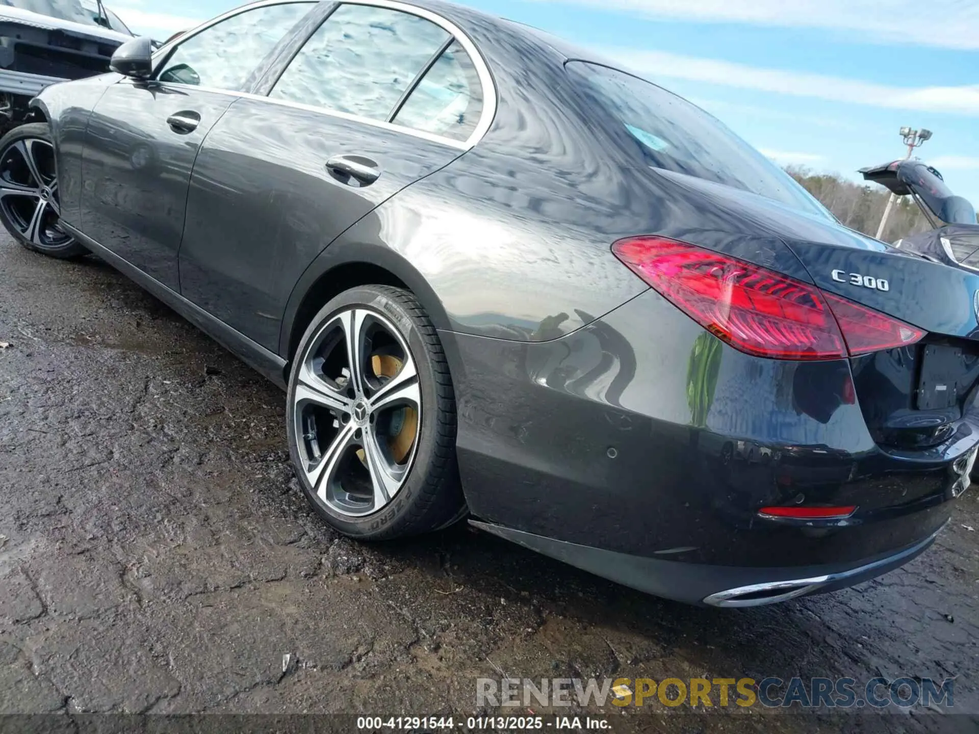21 fotografías del automóvil dañado W1KAF4GB7NR013466 MERCEDES-BENZ C 300 2022