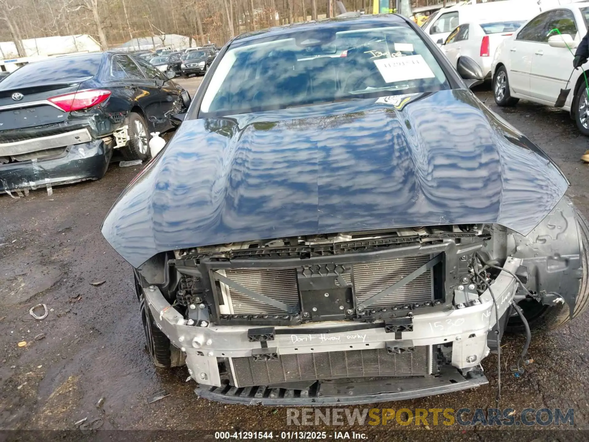 6 fotografías del automóvil dañado W1KAF4GB7NR013466 MERCEDES-BENZ C 300 2022