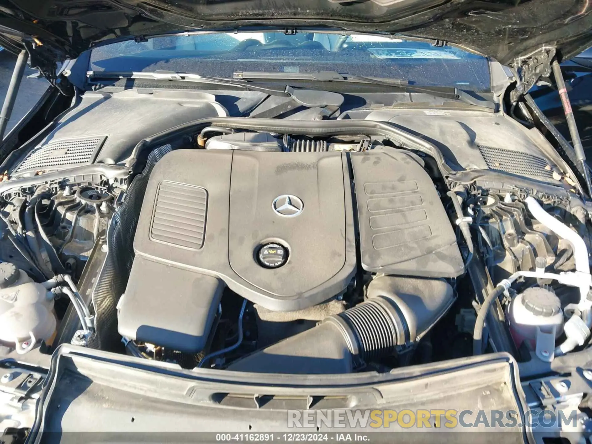 10 fotografías del automóvil dañado W1KAF4GB8NR010690 MERCEDES-BENZ C 300 2022