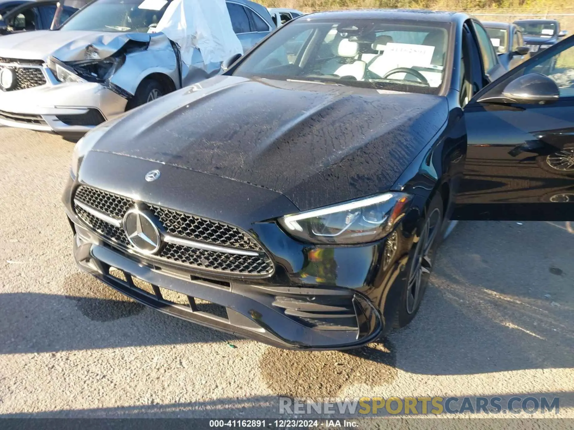 6 fotografías del automóvil dañado W1KAF4GB8NR010690 MERCEDES-BENZ C 300 2022