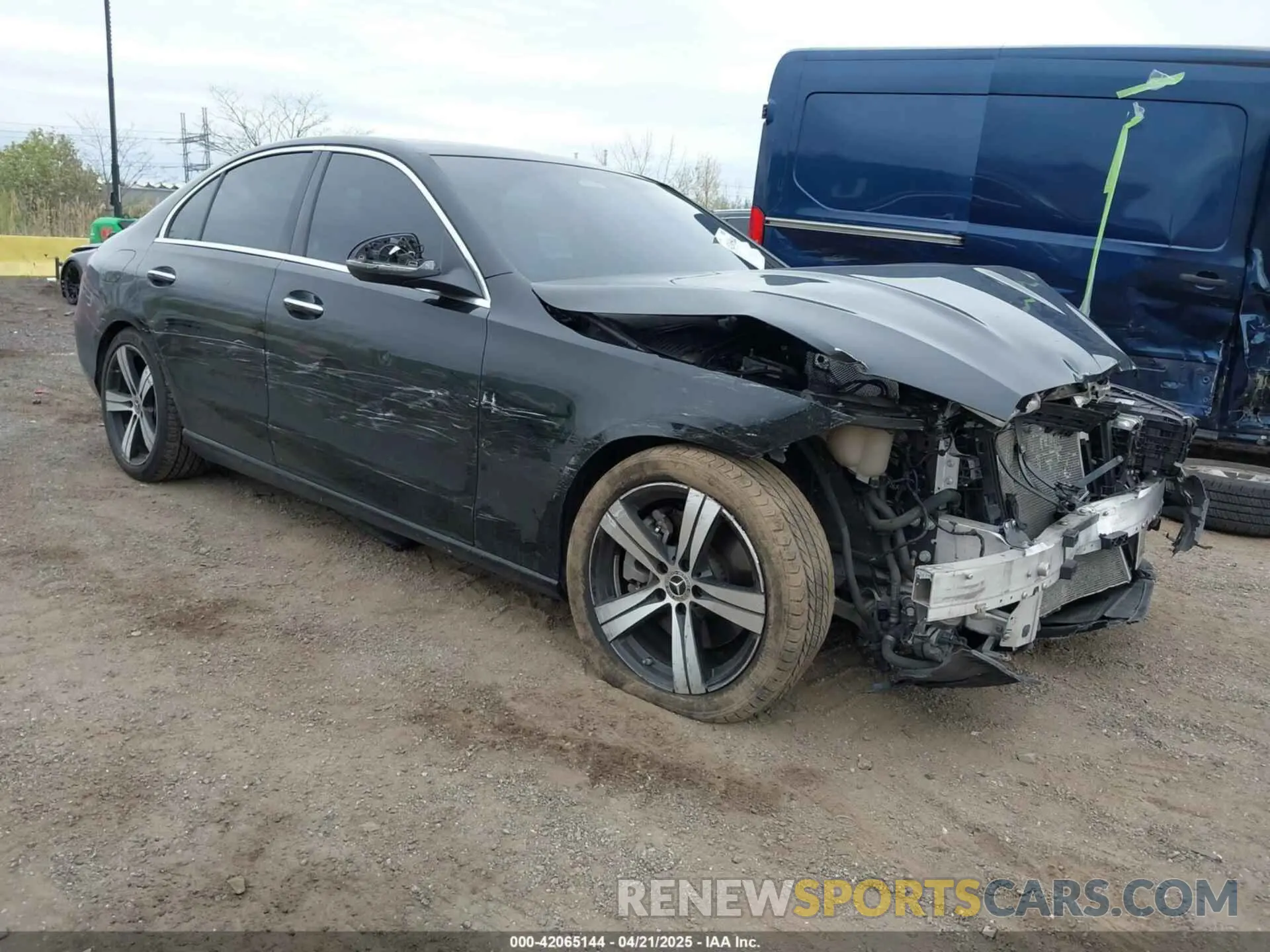 1 fotografías del automóvil dañado W1KAF4HB1NR063875 MERCEDES-BENZ C 300 2022