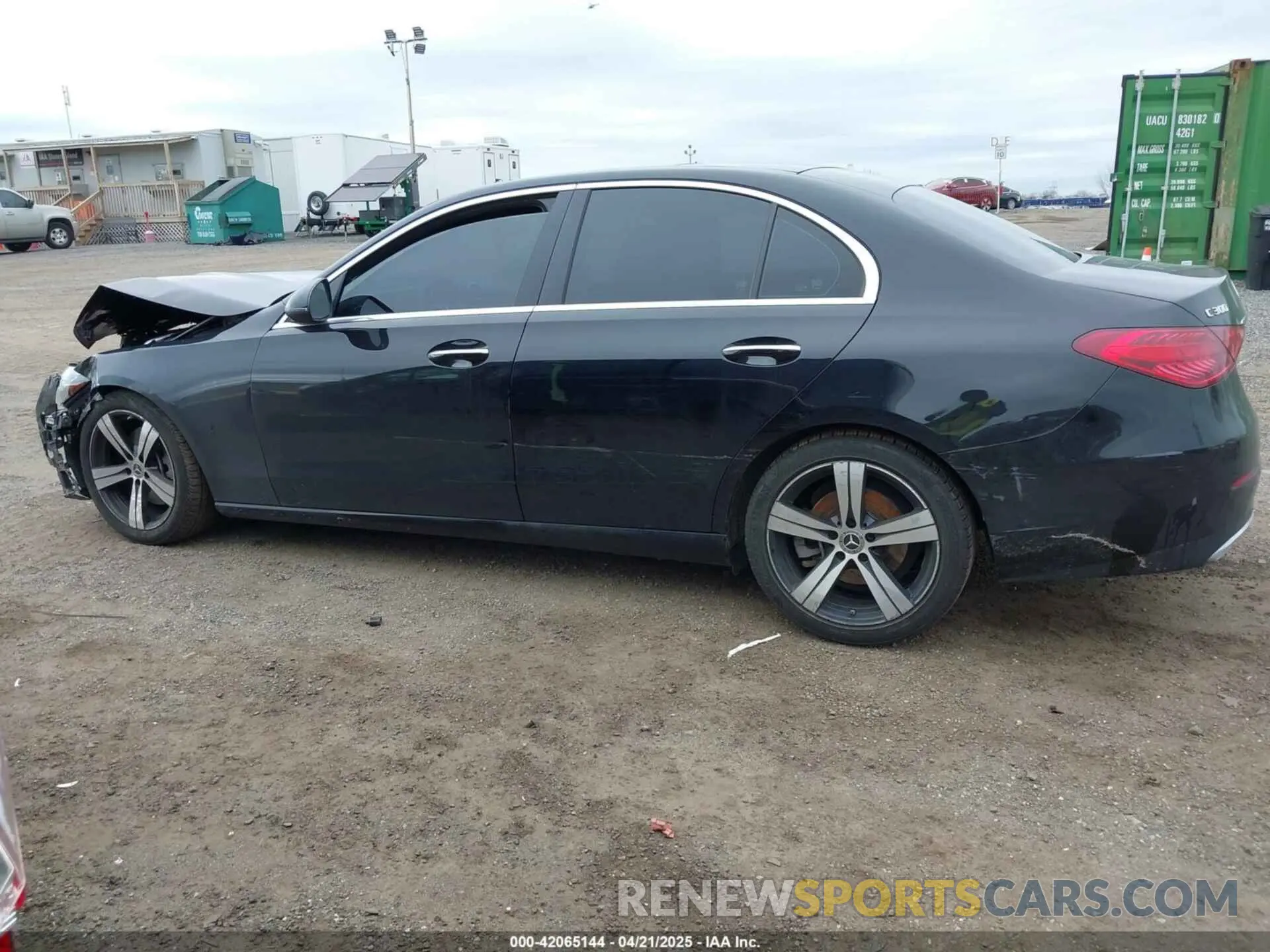 14 fotografías del automóvil dañado W1KAF4HB1NR063875 MERCEDES-BENZ C 300 2022