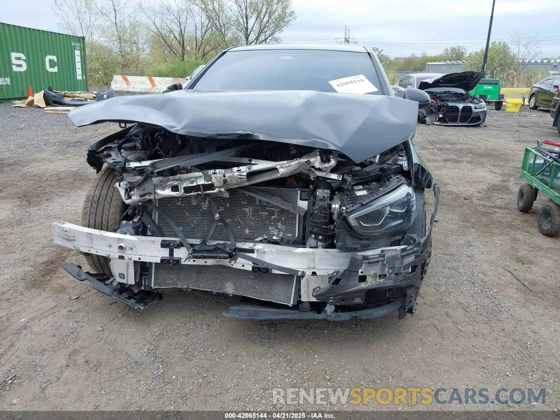 6 fotografías del automóvil dañado W1KAF4HB1NR063875 MERCEDES-BENZ C 300 2022