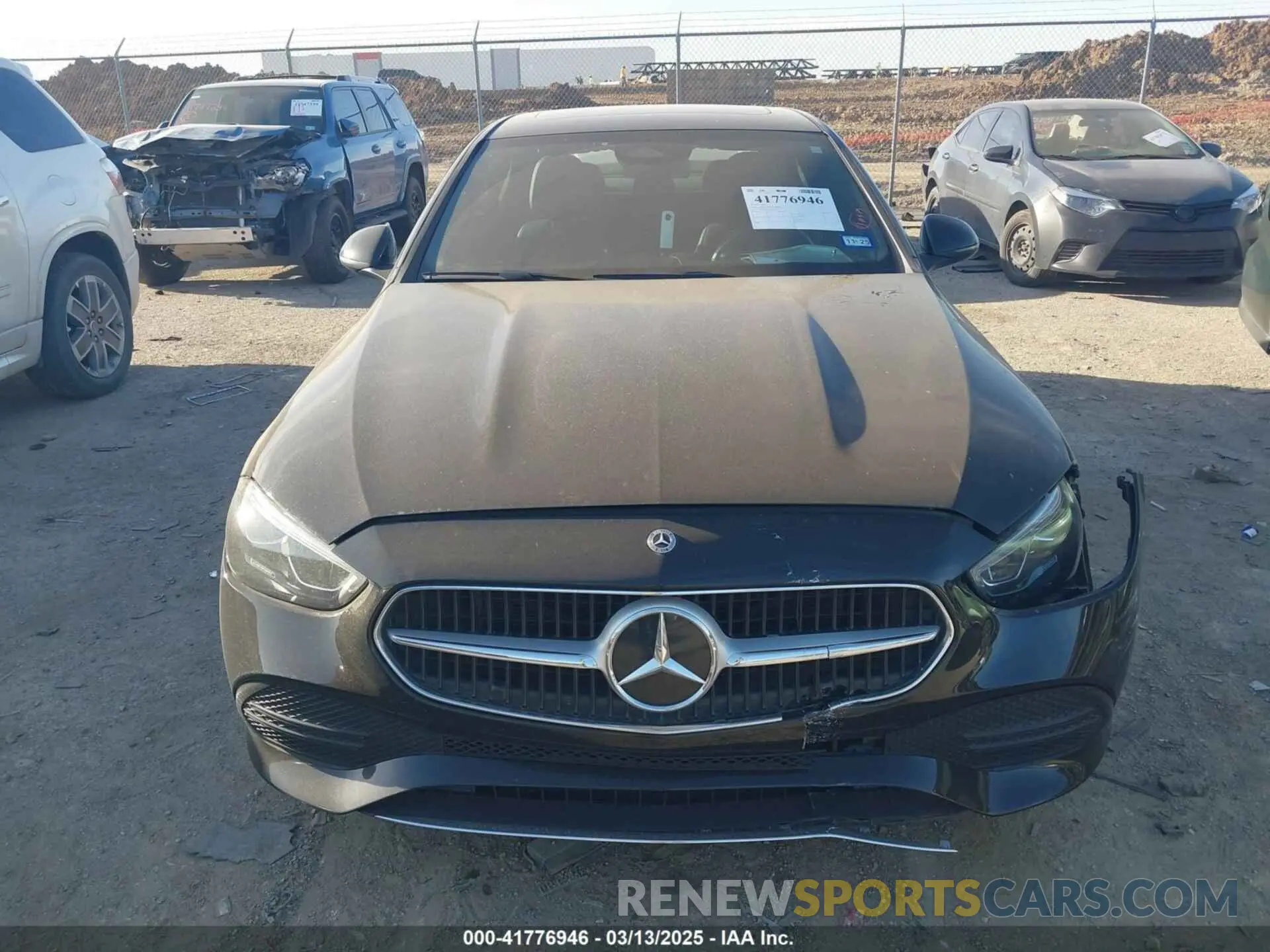 12 fotografías del automóvil dañado W1KAF4HB4NR058640 MERCEDES-BENZ C 300 2022