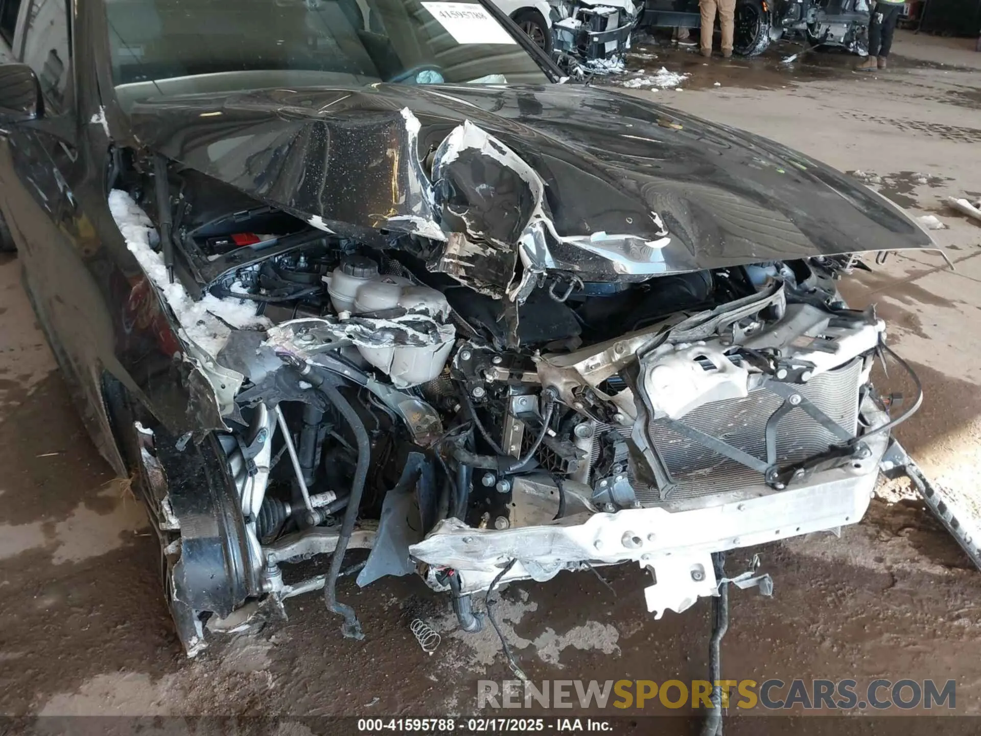 6 fotografías del automóvil dañado W1KAF4HB5NR013111 MERCEDES-BENZ C 300 2022