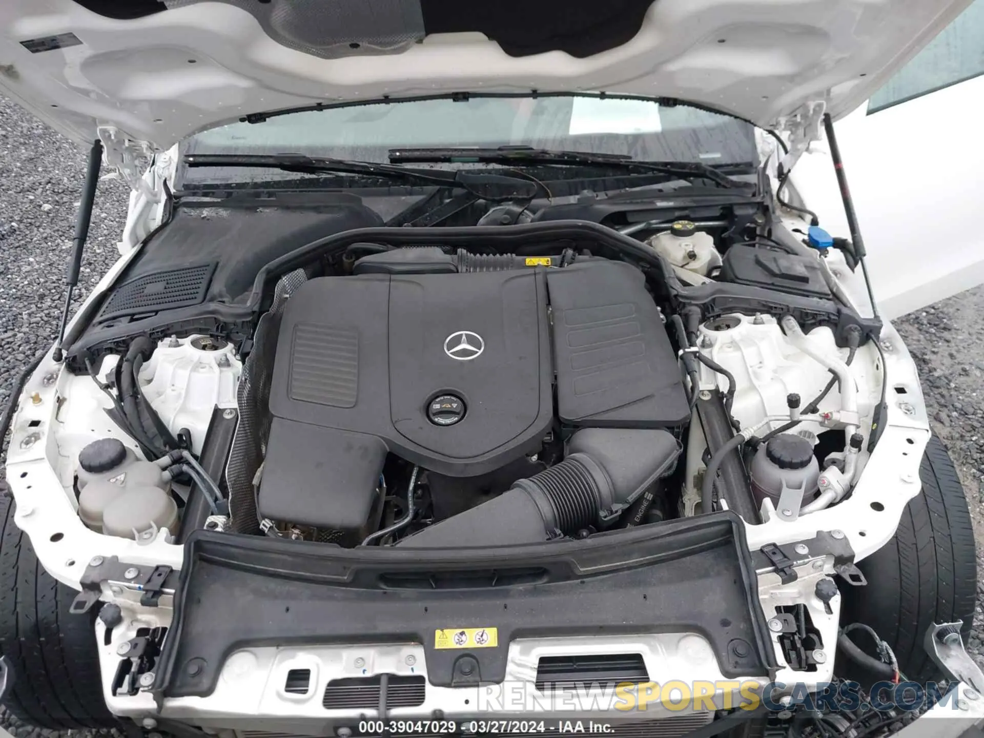 10 fotografías del automóvil dañado W1KAF4HB5NR038820 MERCEDES-BENZ C 300 2022