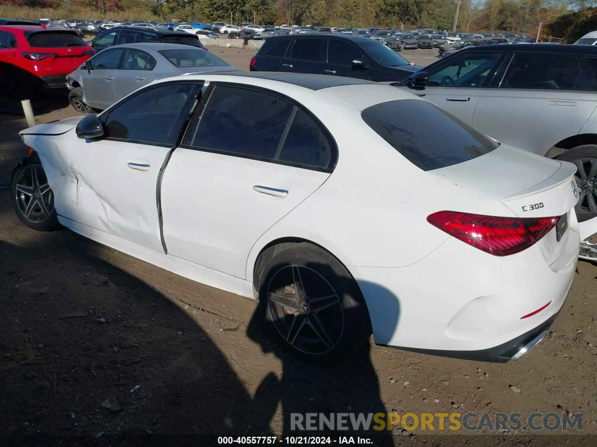 14 fotografías del automóvil dañado W1KAF4HB5NR050871 MERCEDES-BENZ C 300 2022