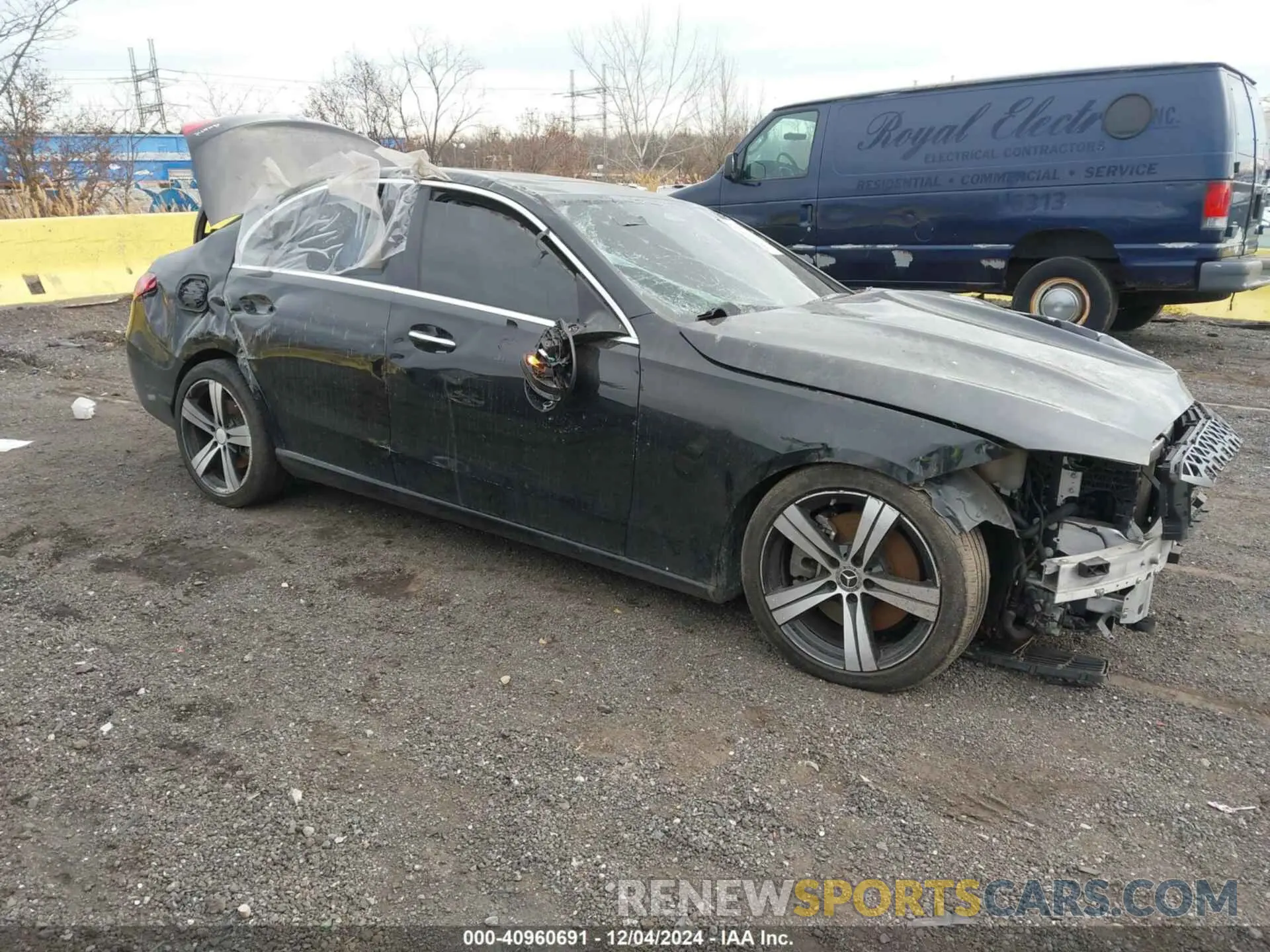 1 fotografías del automóvil dañado W1KAF4HB7NR035661 MERCEDES-BENZ C 300 2022