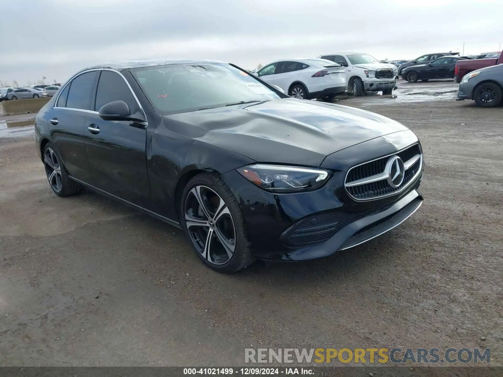 1 fotografías del automóvil dañado W1KAF4GB0PR145603 MERCEDES-BENZ C 300 2023