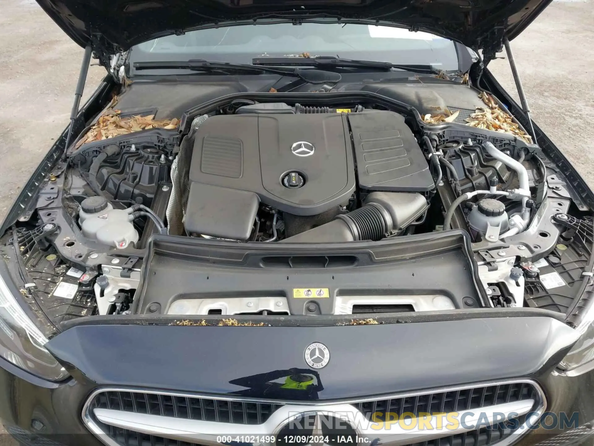 10 fotografías del automóvil dañado W1KAF4GB0PR145603 MERCEDES-BENZ C 300 2023