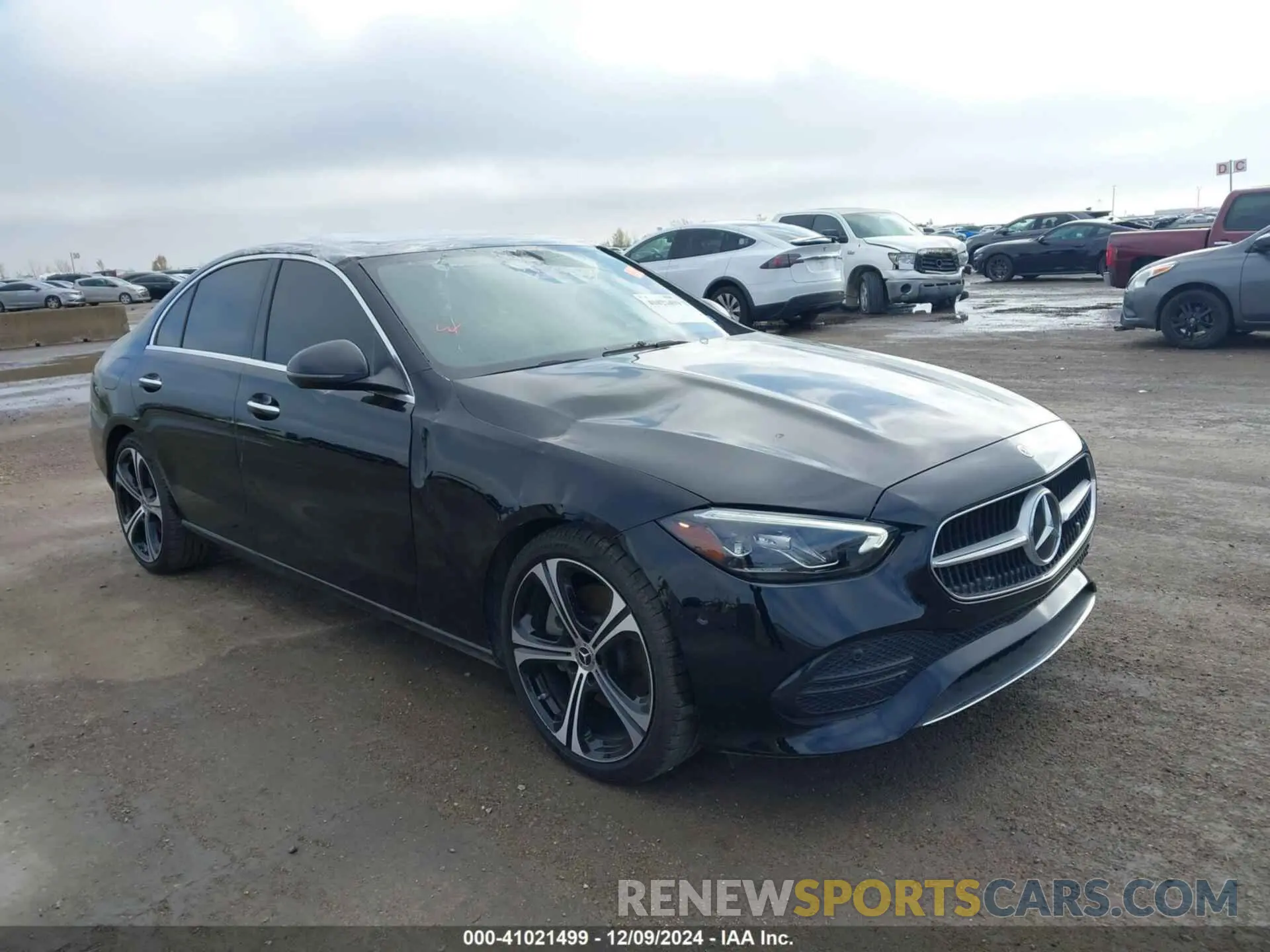 6 fotografías del automóvil dañado W1KAF4GB0PR145603 MERCEDES-BENZ C 300 2023