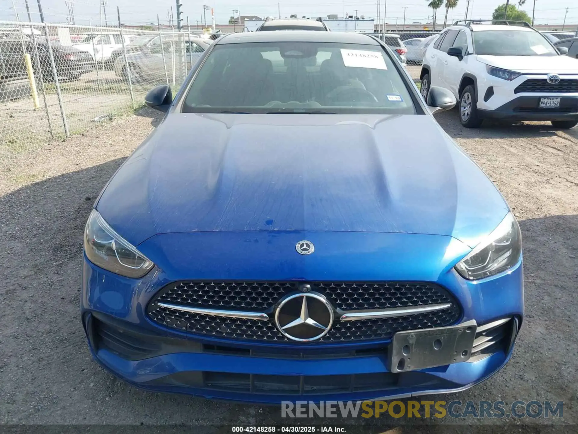 6 fotografías del automóvil dañado W1KAF4GB1PR104591 MERCEDES-BENZ C 300 2023