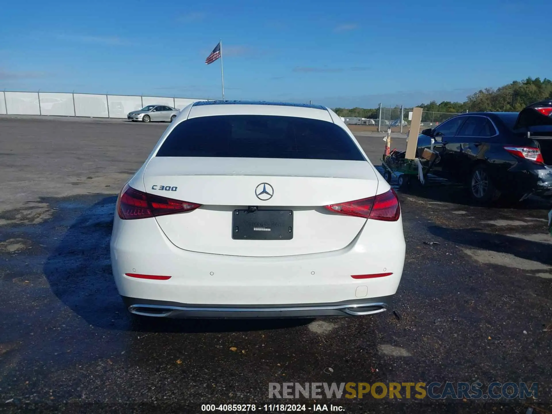 17 fotografías del automóvil dañado W1KAF4GB2PR069799 MERCEDES-BENZ C 300 2023
