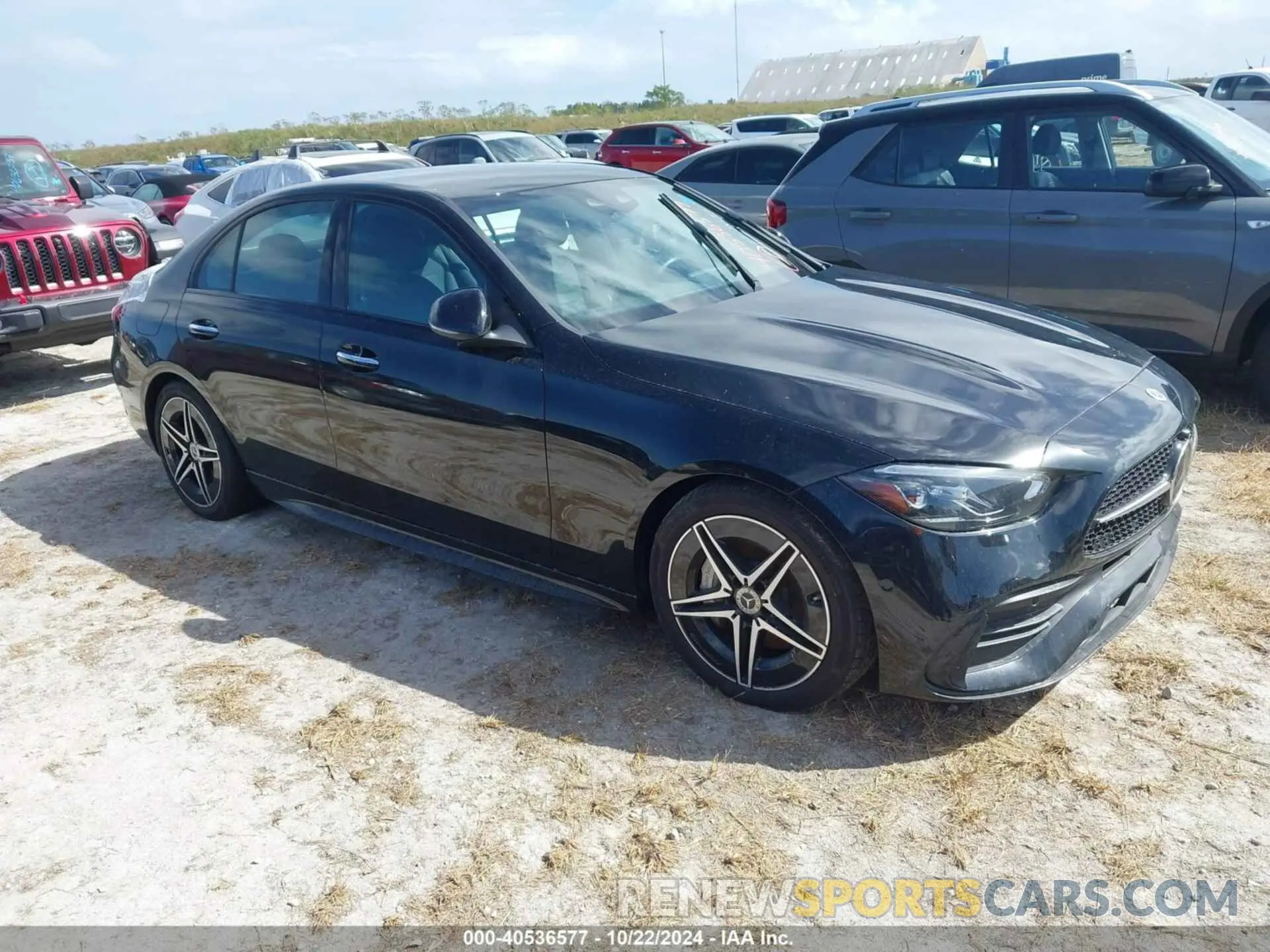 1 fotografías del automóvil dañado W1KAF4GB2PR107810 MERCEDES-BENZ C 300 2023