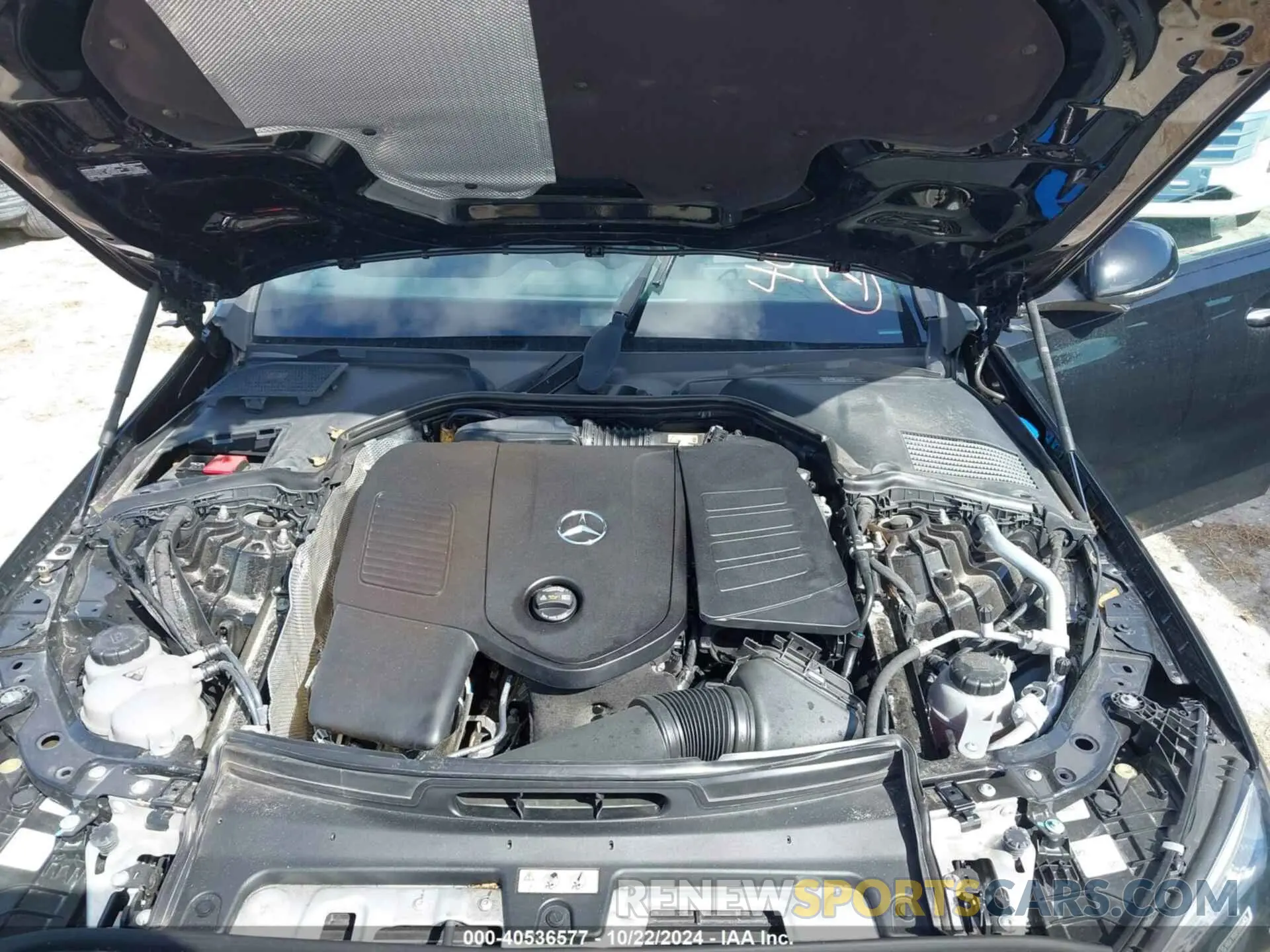 10 fotografías del automóvil dañado W1KAF4GB2PR107810 MERCEDES-BENZ C 300 2023