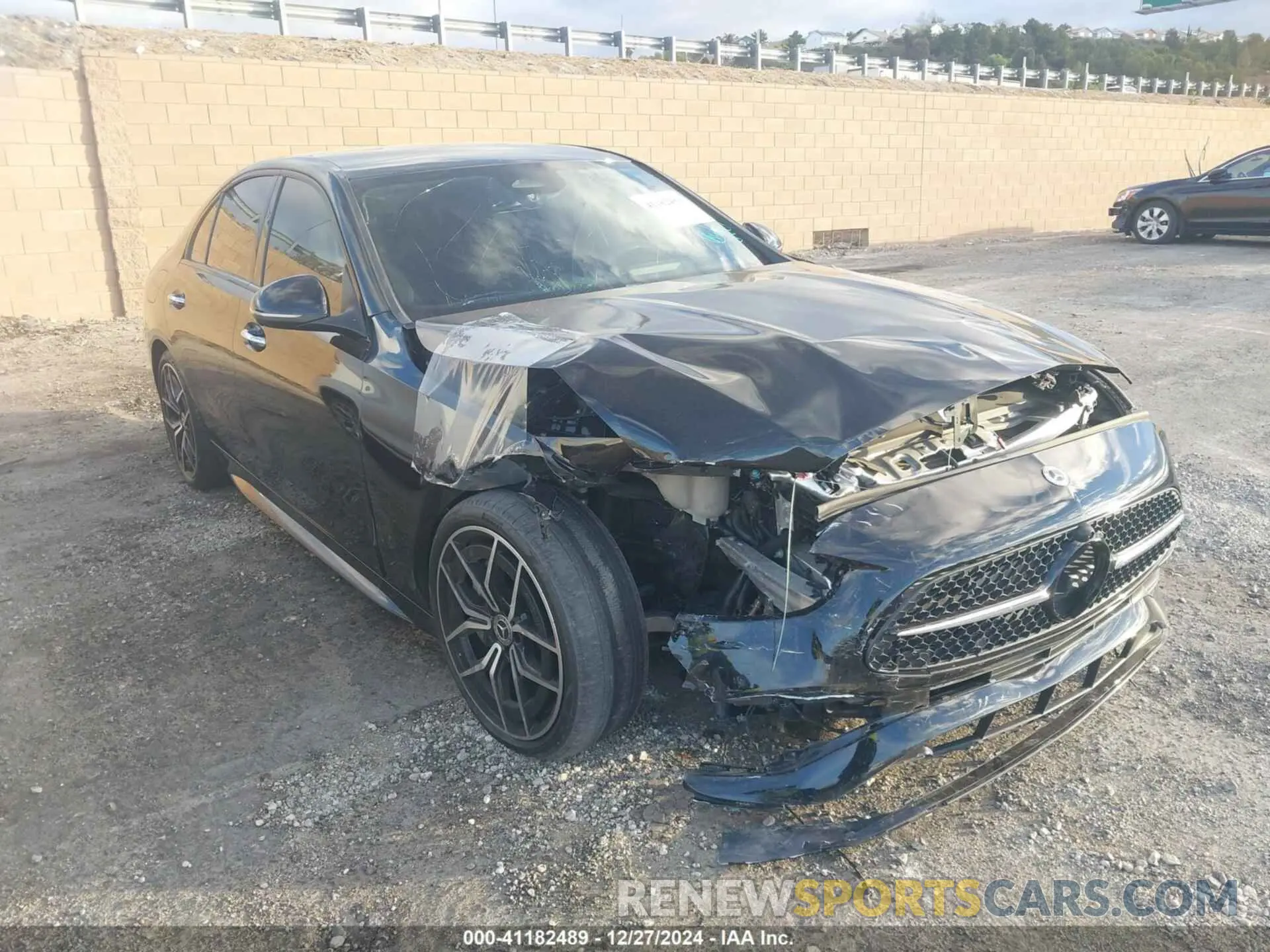 1 fotografías del automóvil dañado W1KAF4GB3PR093979 MERCEDES-BENZ C 300 2023