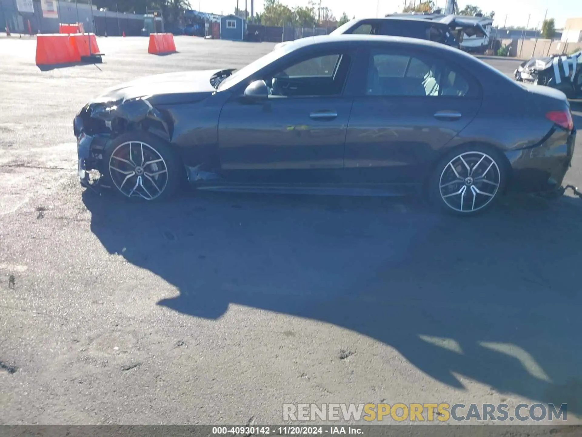 14 fotografías del automóvil dañado W1KAF4GB3PR104639 MERCEDES-BENZ C 300 2023