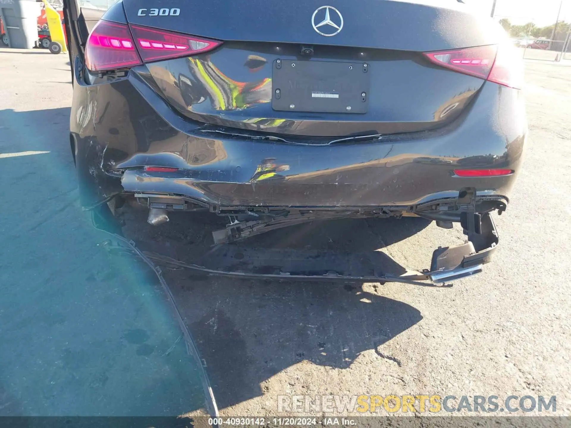 17 fotografías del automóvil dañado W1KAF4GB3PR104639 MERCEDES-BENZ C 300 2023