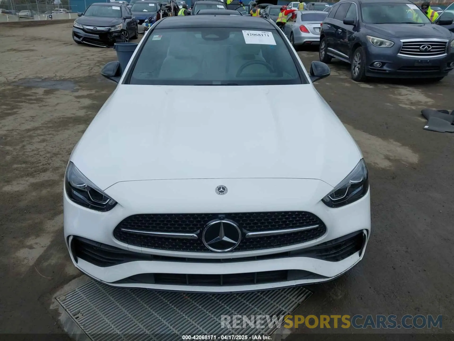 12 fotografías del automóvil dañado W1KAF4GB3PR121215 MERCEDES-BENZ C 300 2023