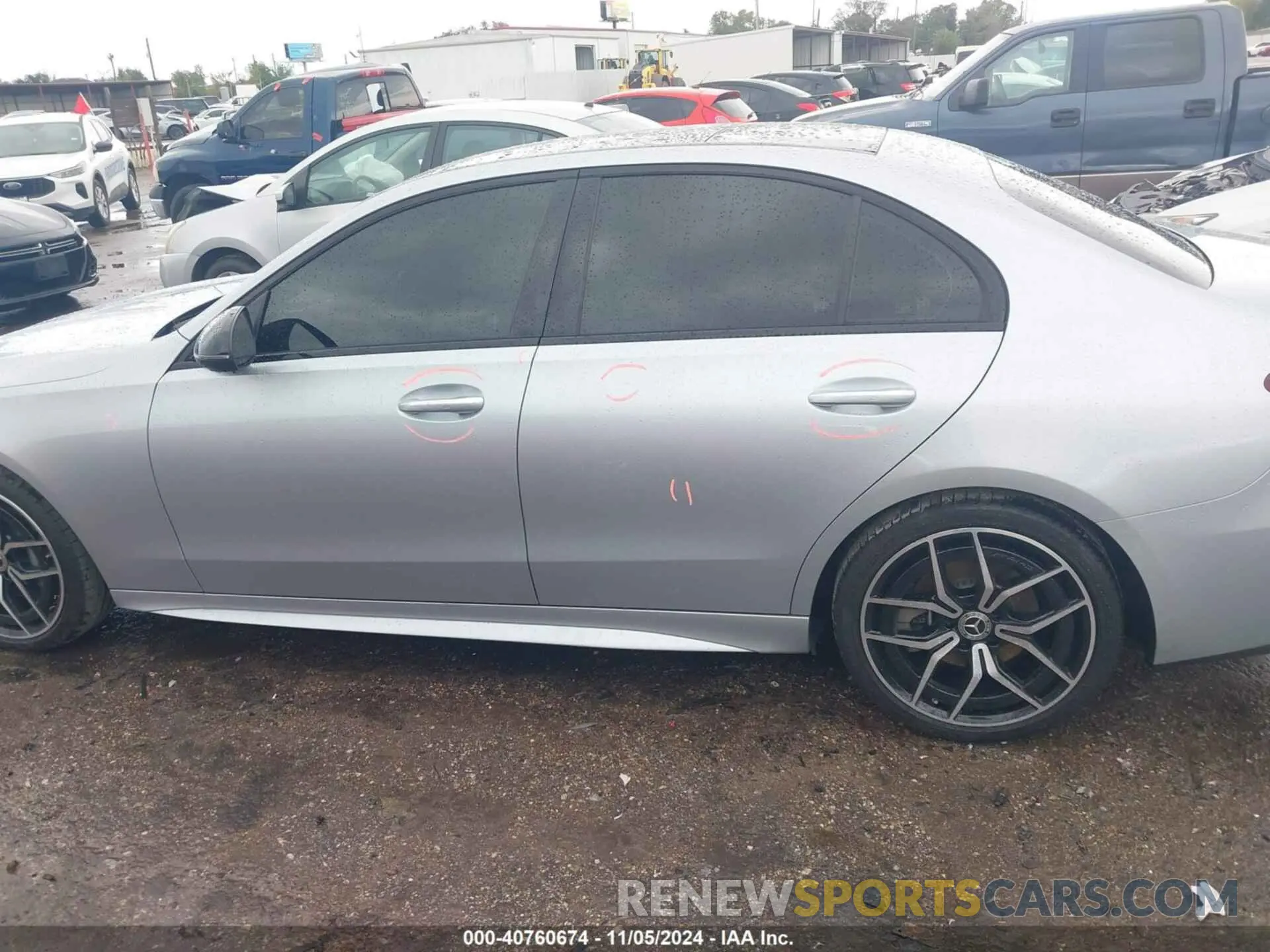 14 fotografías del automóvil dañado W1KAF4GB3PR147295 MERCEDES-BENZ C 300 2023
