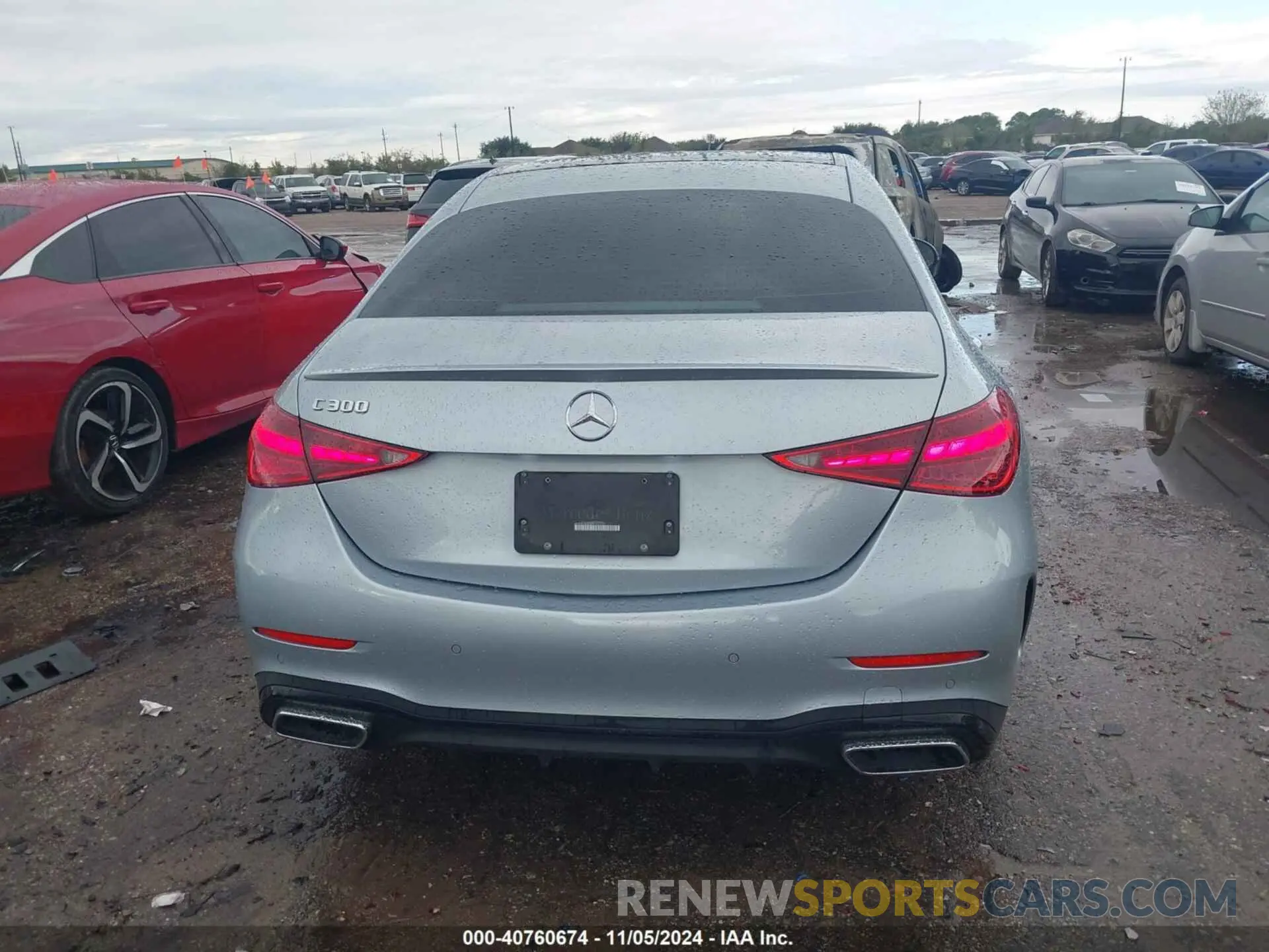 16 fotografías del automóvil dañado W1KAF4GB3PR147295 MERCEDES-BENZ C 300 2023