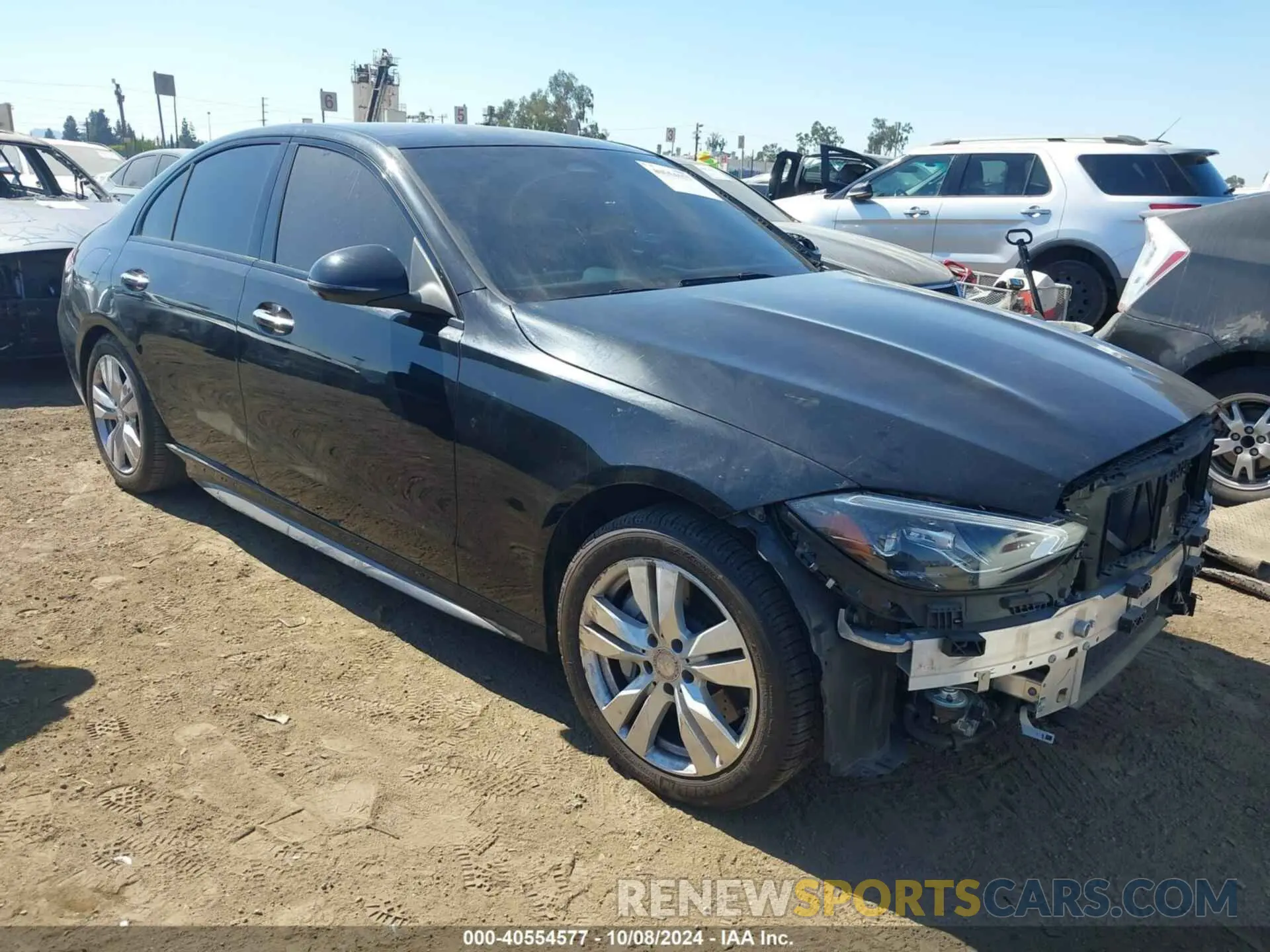 1 fotografías del automóvil dañado W1KAF4GB4PR073272 MERCEDES-BENZ C 300 2023