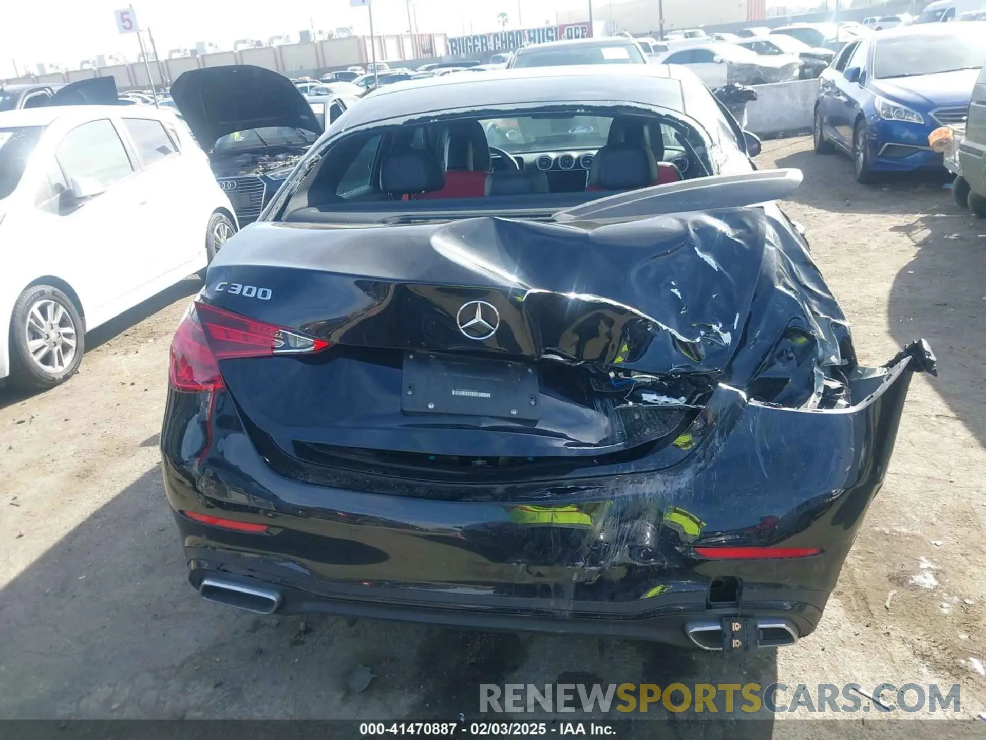 16 fotografías del automóvil dañado W1KAF4GB5PR081820 MERCEDES-BENZ C 300 2023