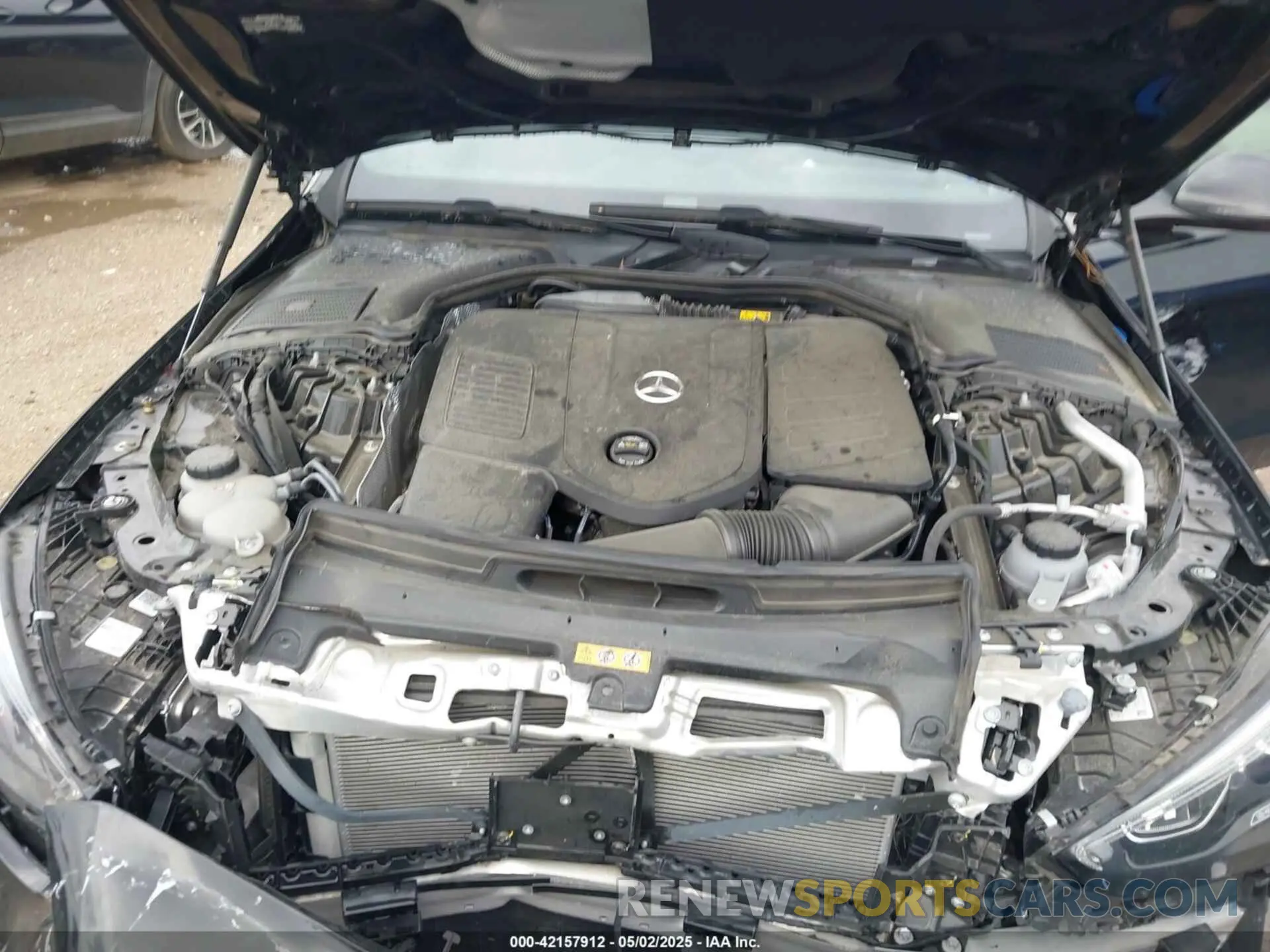 10 fotografías del automóvil dañado W1KAF4GB9PR071002 MERCEDES-BENZ C 300 2023