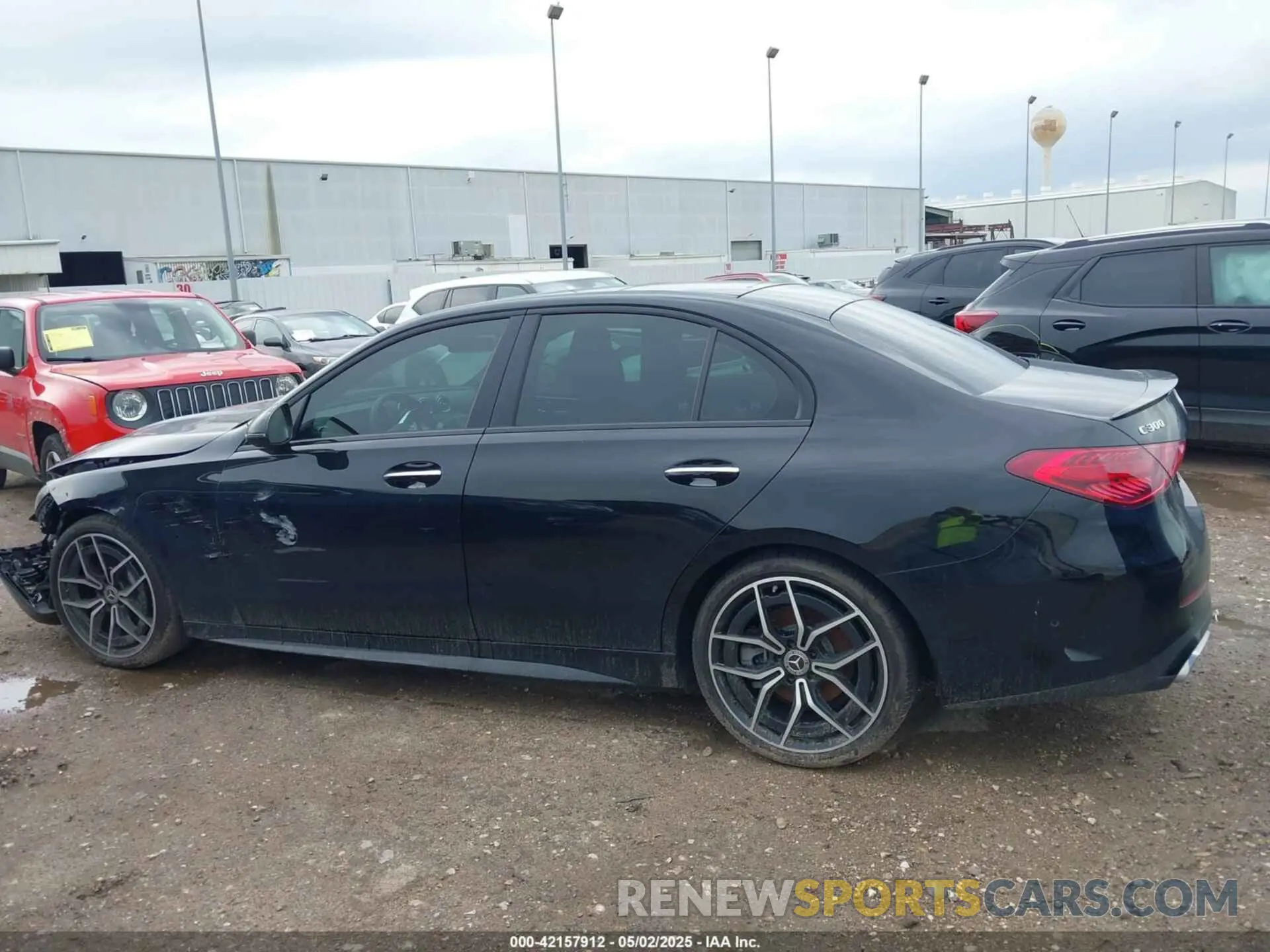 14 fotografías del automóvil dañado W1KAF4GB9PR071002 MERCEDES-BENZ C 300 2023