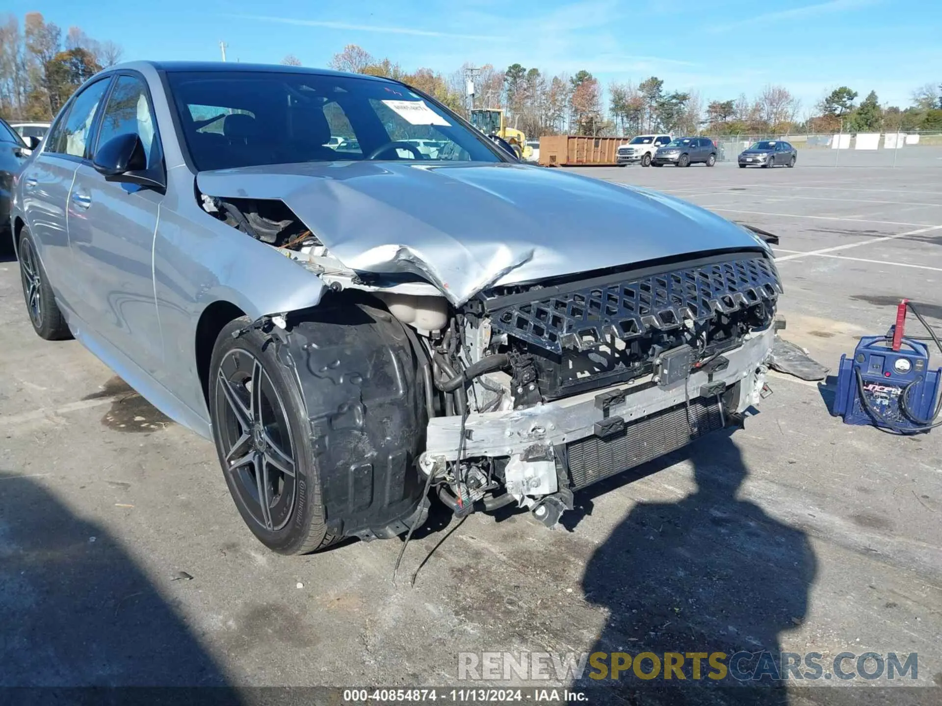 6 fotografías del automóvil dañado W1KAF4GB9PR110428 MERCEDES-BENZ C 300 2023