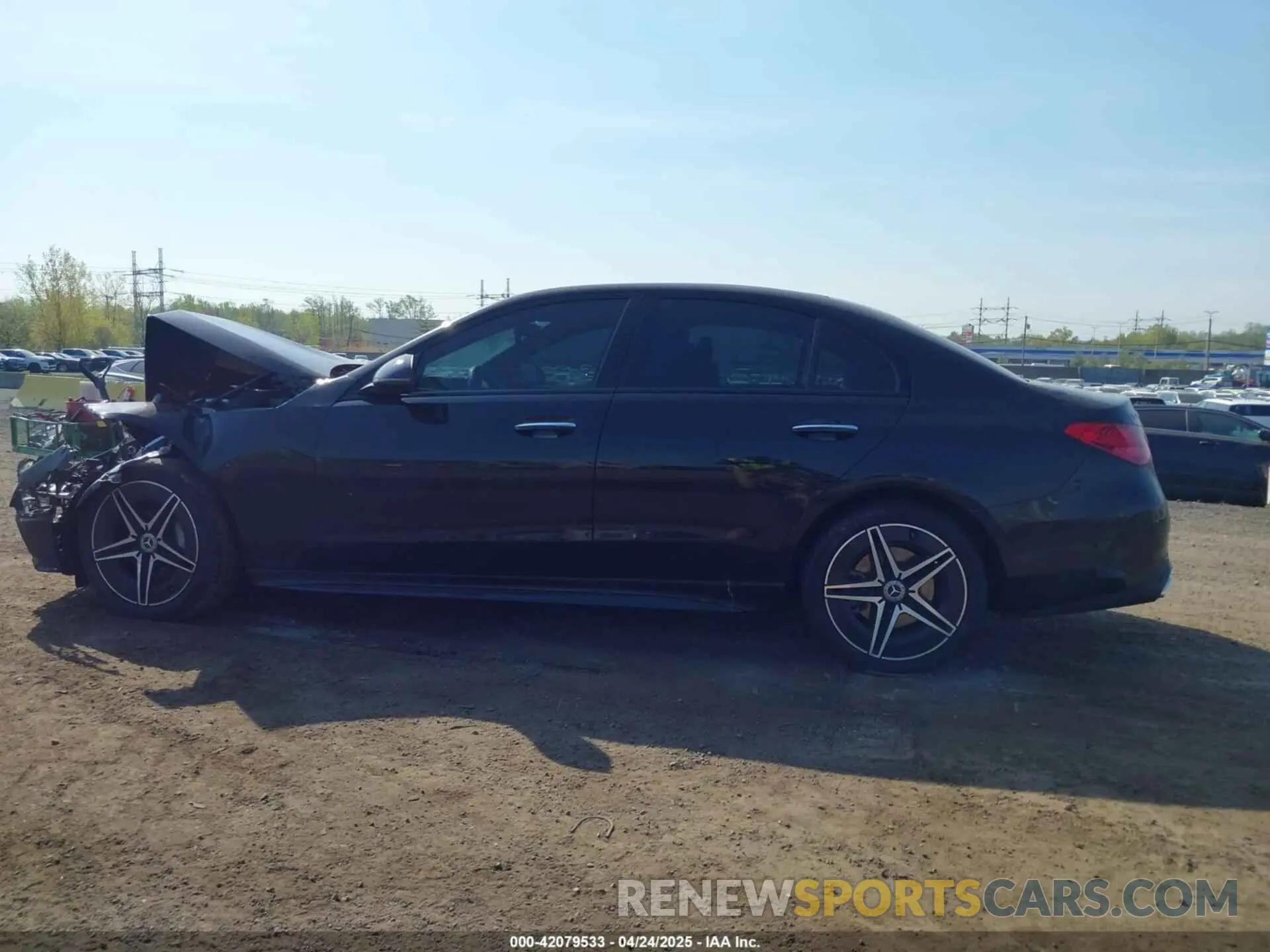 14 fotografías del automóvil dañado W1KAF4HB1PR138996 MERCEDES-BENZ C 300 2023