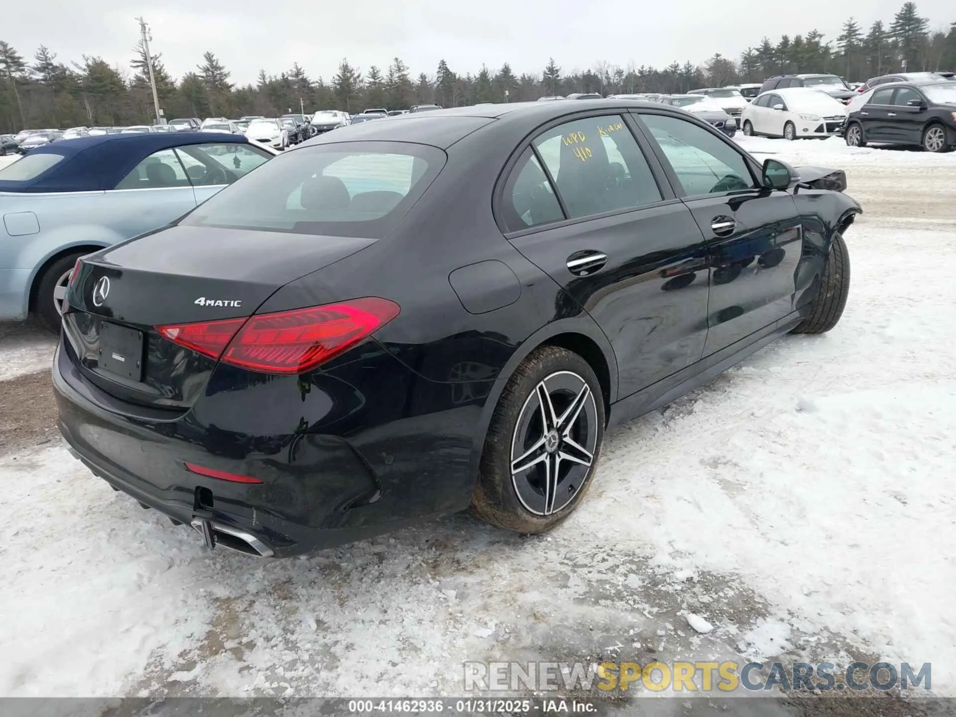 4 fotografías del automóvil dañado W1KAF4HB2PR146685 MERCEDES-BENZ C 300 2023