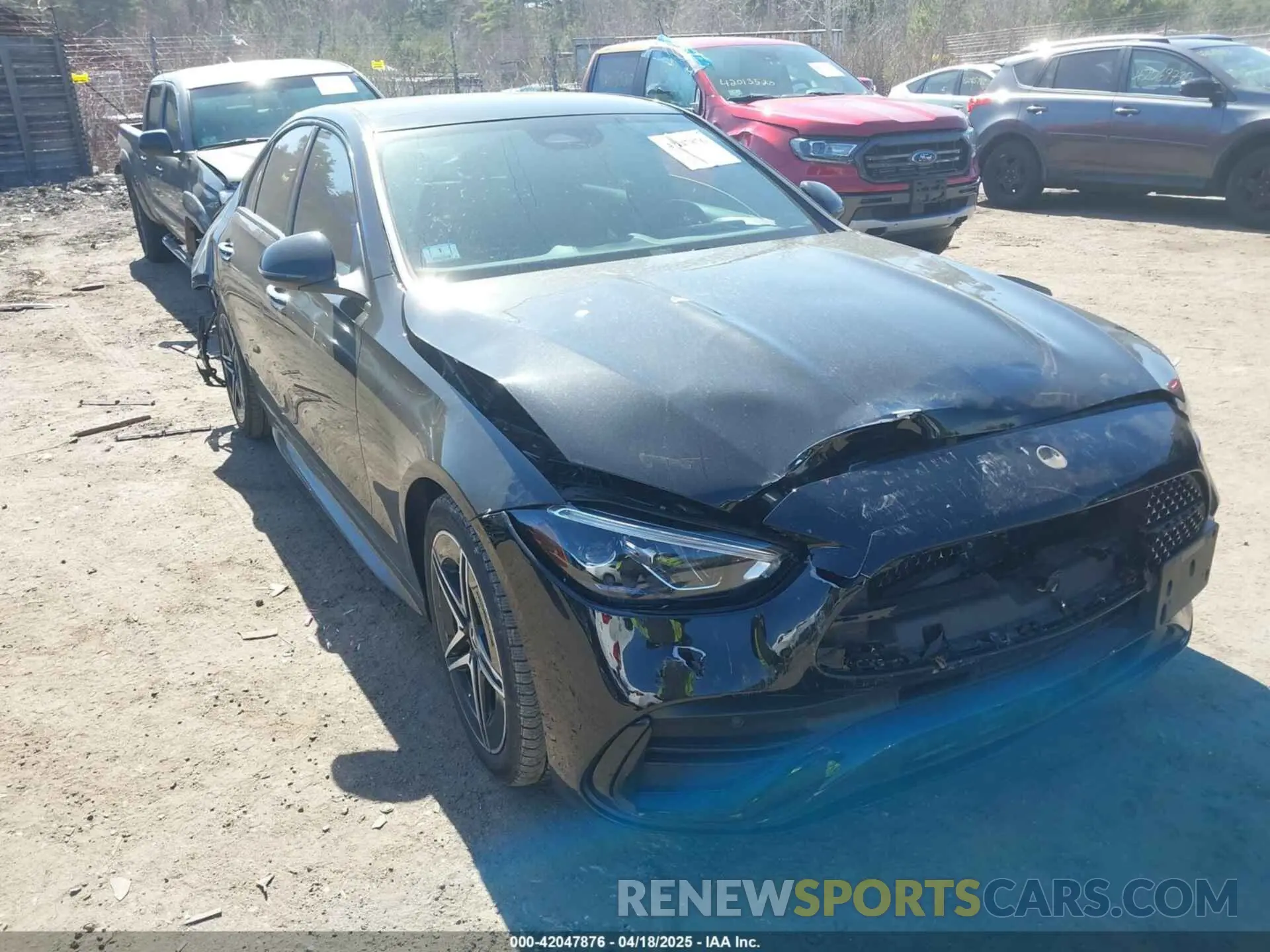 1 fotografías del automóvil dañado W1KAF4HB3PR104736 MERCEDES-BENZ C 300 2023