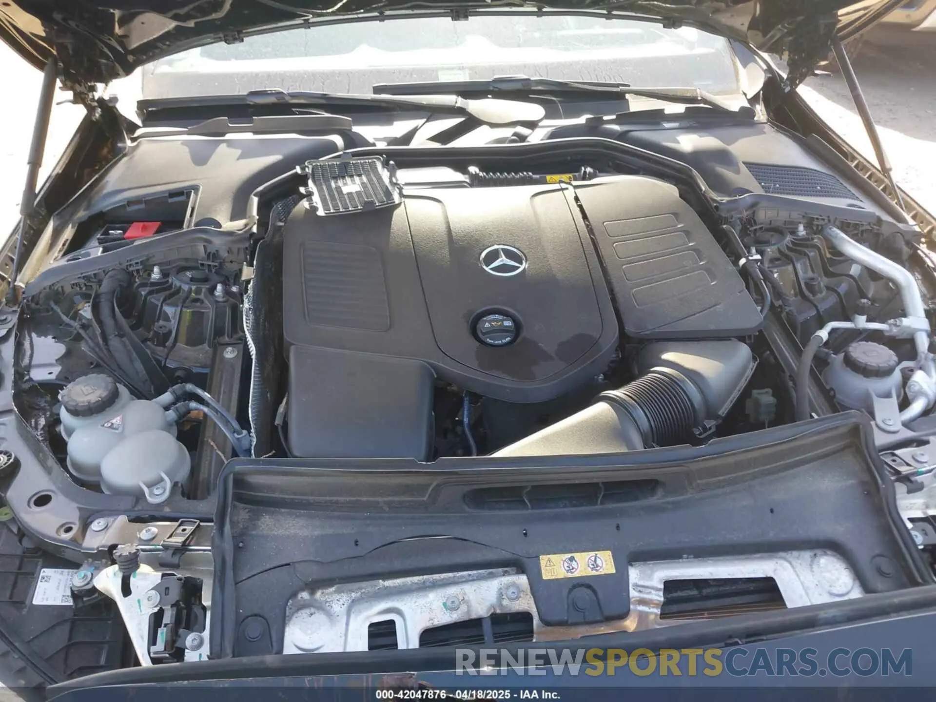10 fotografías del automóvil dañado W1KAF4HB3PR104736 MERCEDES-BENZ C 300 2023