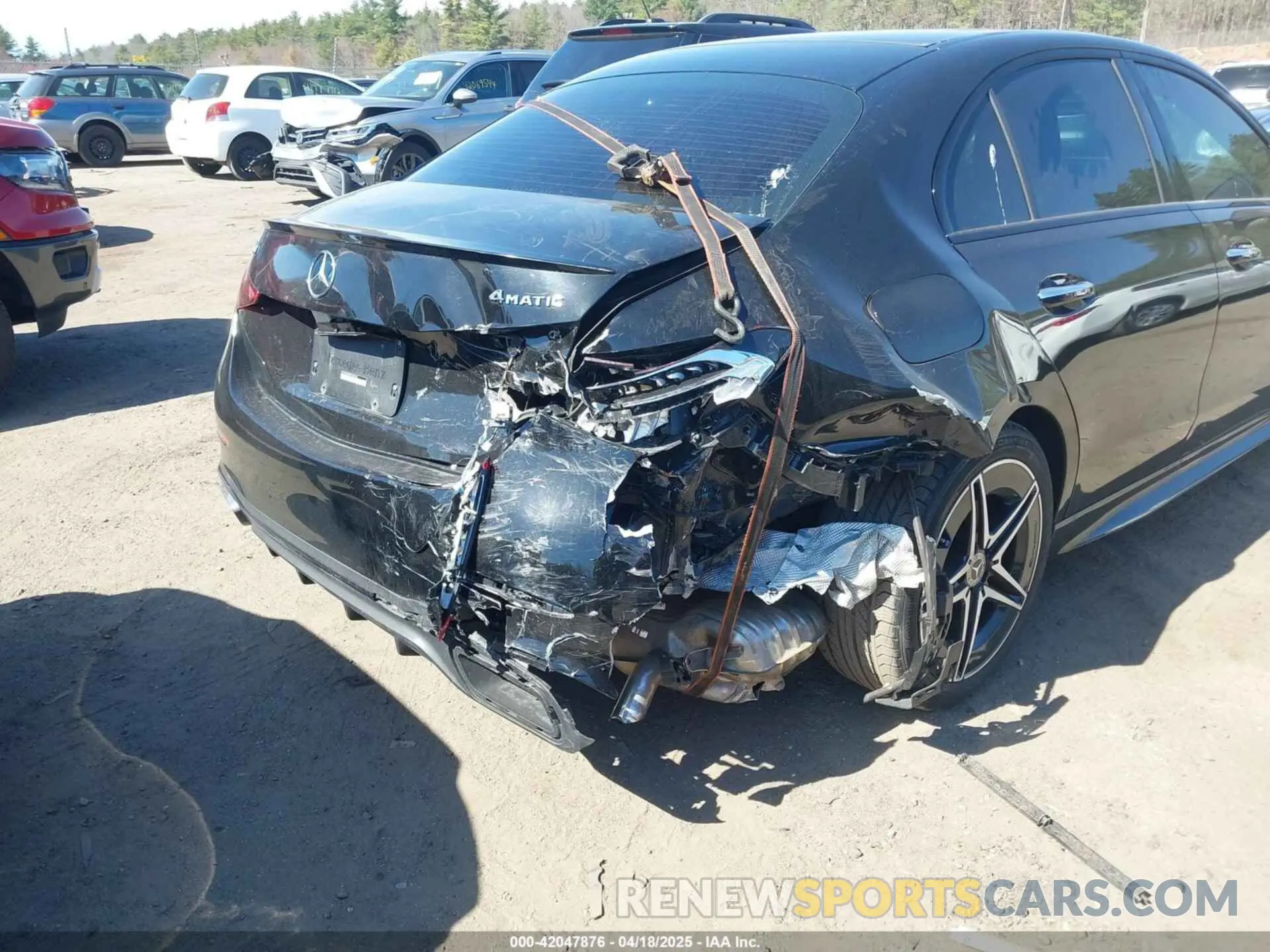 6 fotografías del automóvil dañado W1KAF4HB3PR104736 MERCEDES-BENZ C 300 2023