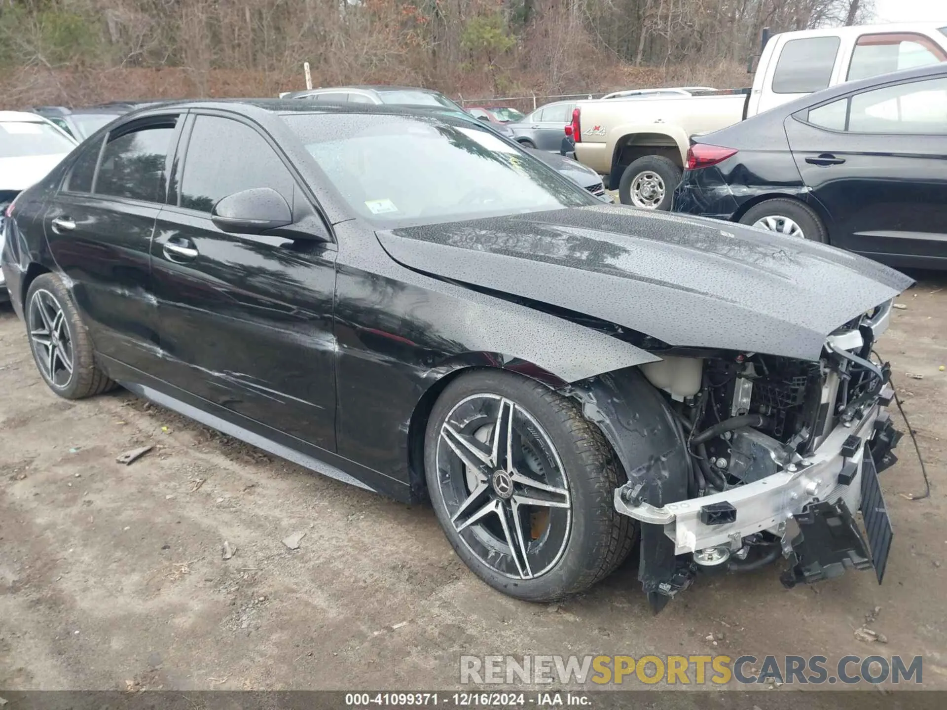 1 fotografías del automóvil dañado W1KAF4HB4PR131332 MERCEDES-BENZ C 300 2023