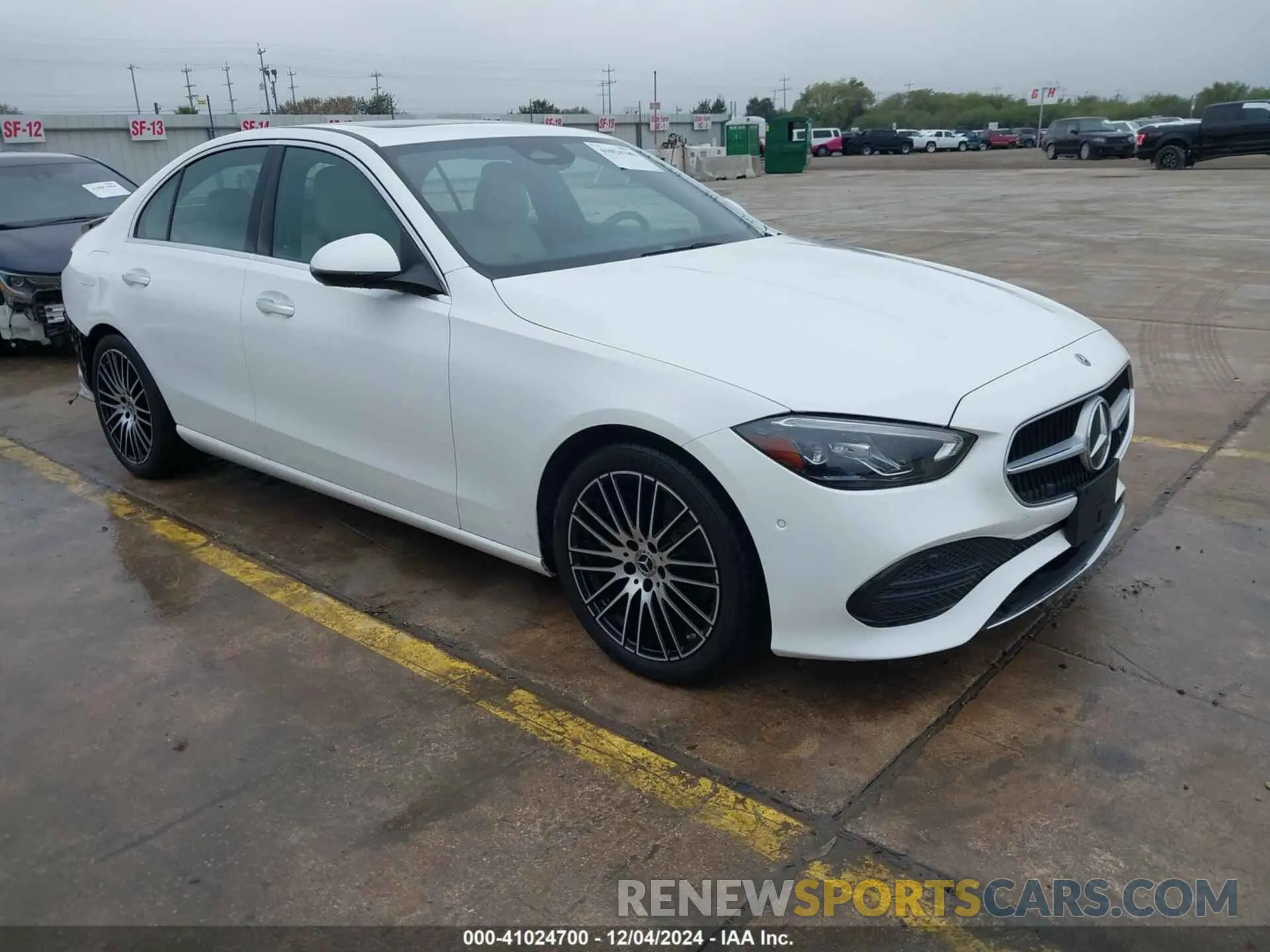 1 fotografías del automóvil dañado W1KAF4HB7PR133088 MERCEDES-BENZ C 300 2023