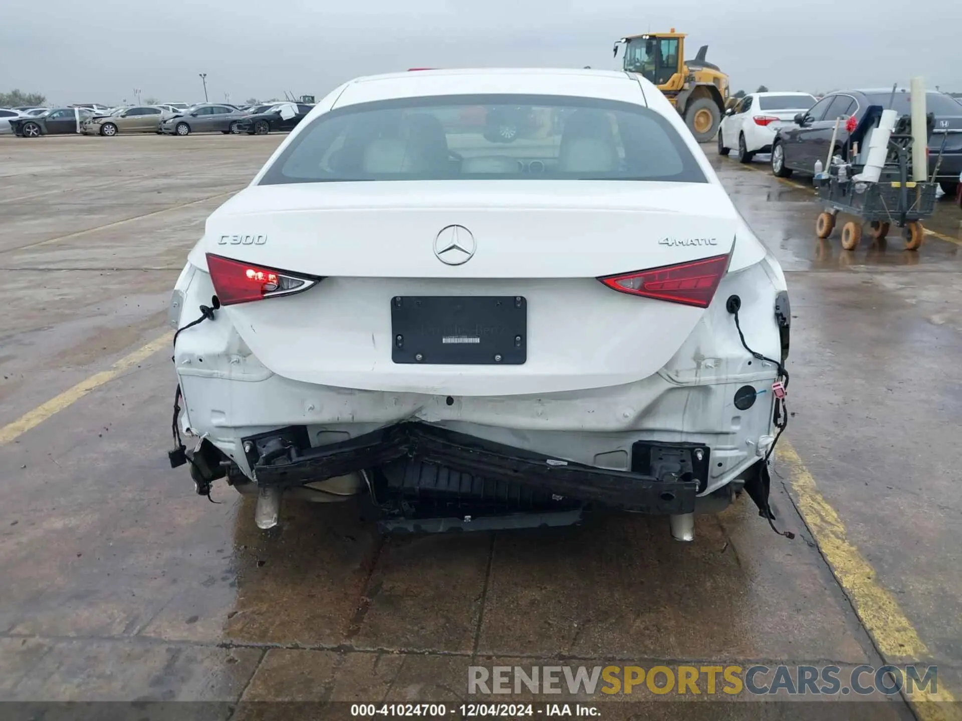 17 fotografías del automóvil dañado W1KAF4HB7PR133088 MERCEDES-BENZ C 300 2023