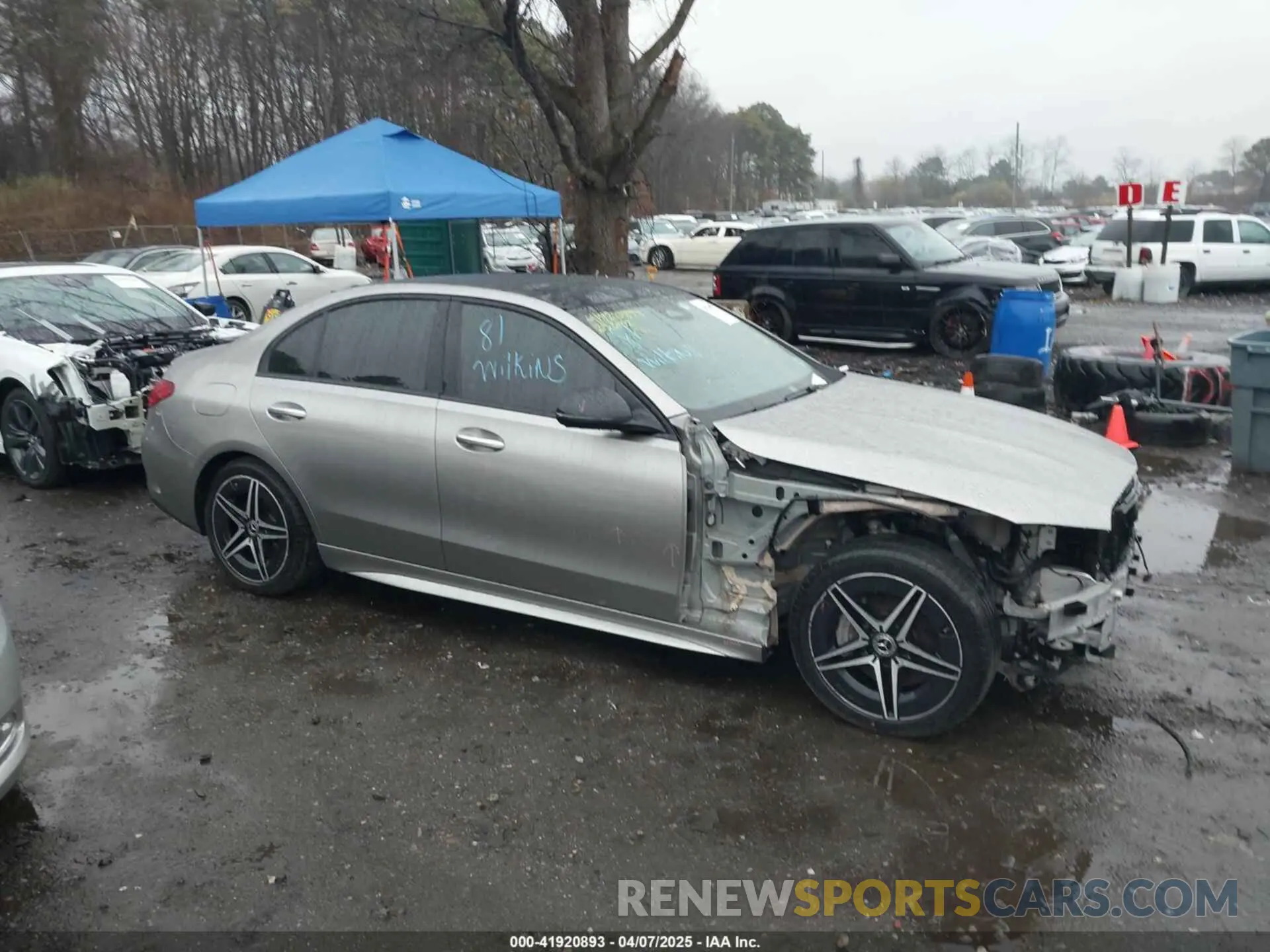 13 fotografías del automóvil dañado W1KAF4HB9PR103705 MERCEDES-BENZ C 300 2023
