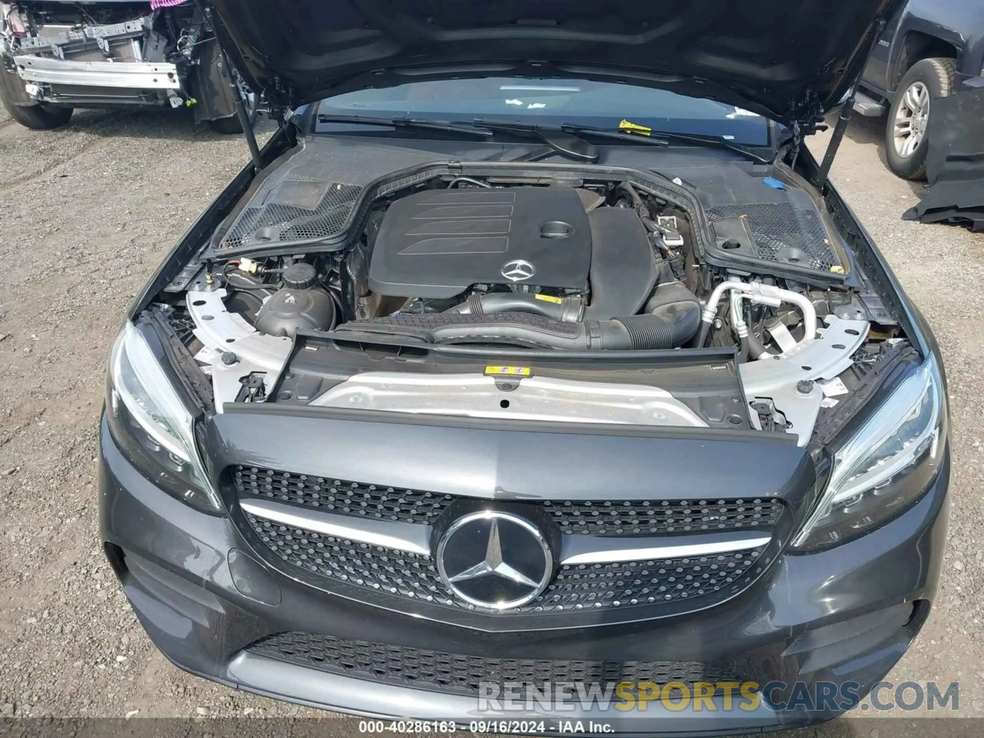 10 fotografías del automóvil dañado W1KWJ8EB8PG119938 MERCEDES-BENZ C 300 2023