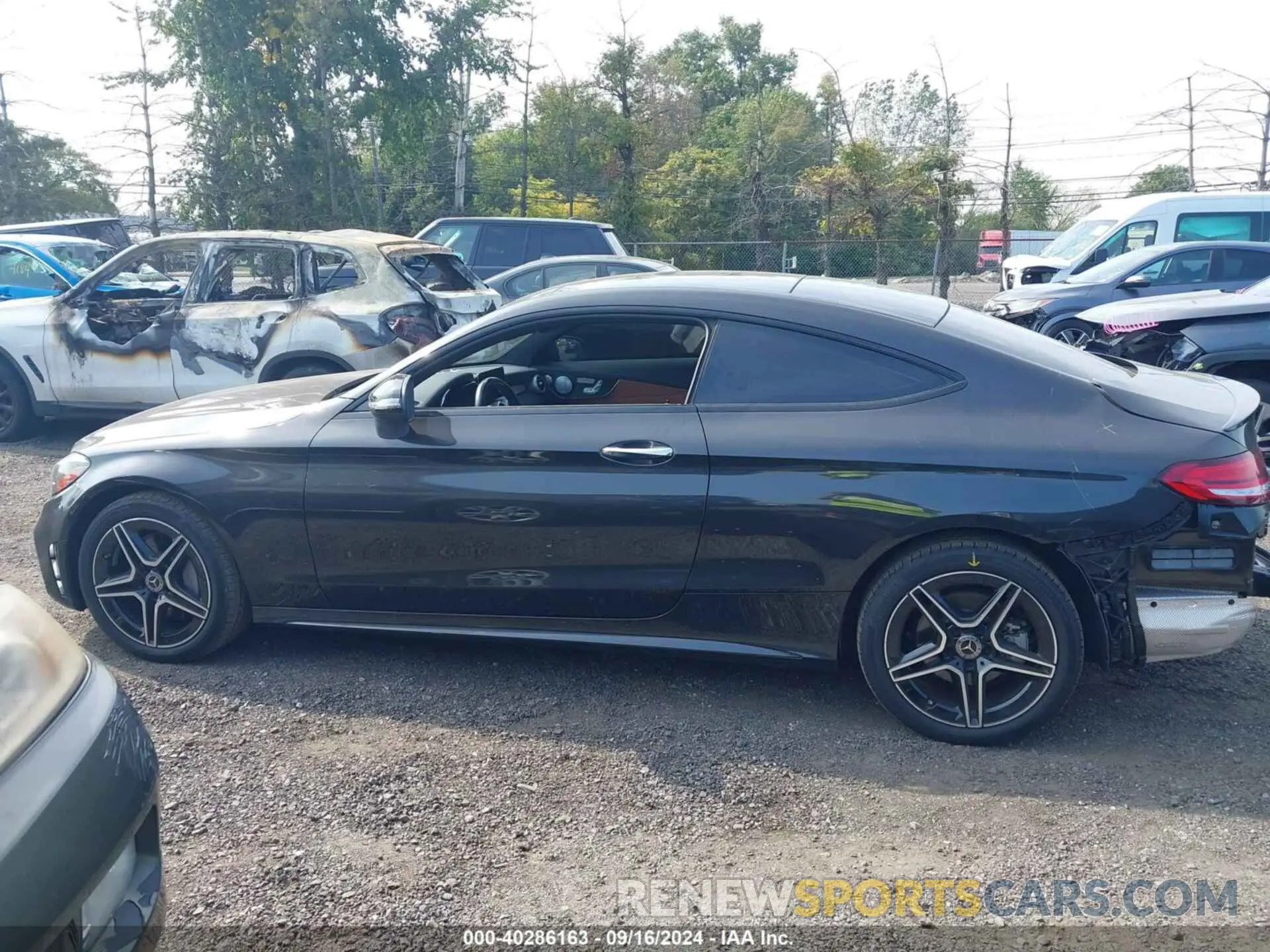 14 fotografías del automóvil dañado W1KWJ8EB8PG119938 MERCEDES-BENZ C 300 2023