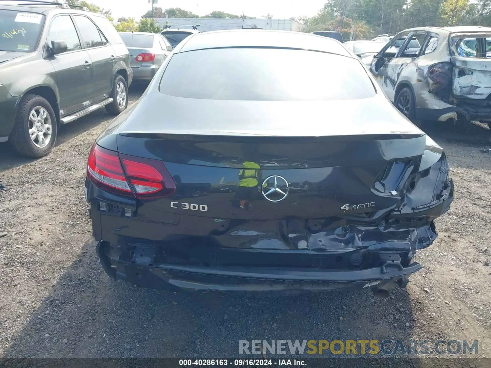 16 fotografías del automóvil dañado W1KWJ8EB8PG119938 MERCEDES-BENZ C 300 2023
